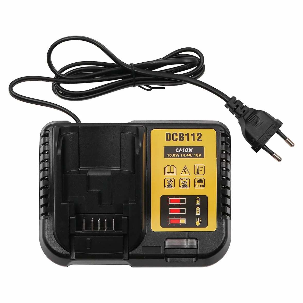 Namvo Wymienna ładowarka DCB112 do ładowarki kompatybilnej z baterią litową 10,8-20 V Max XR