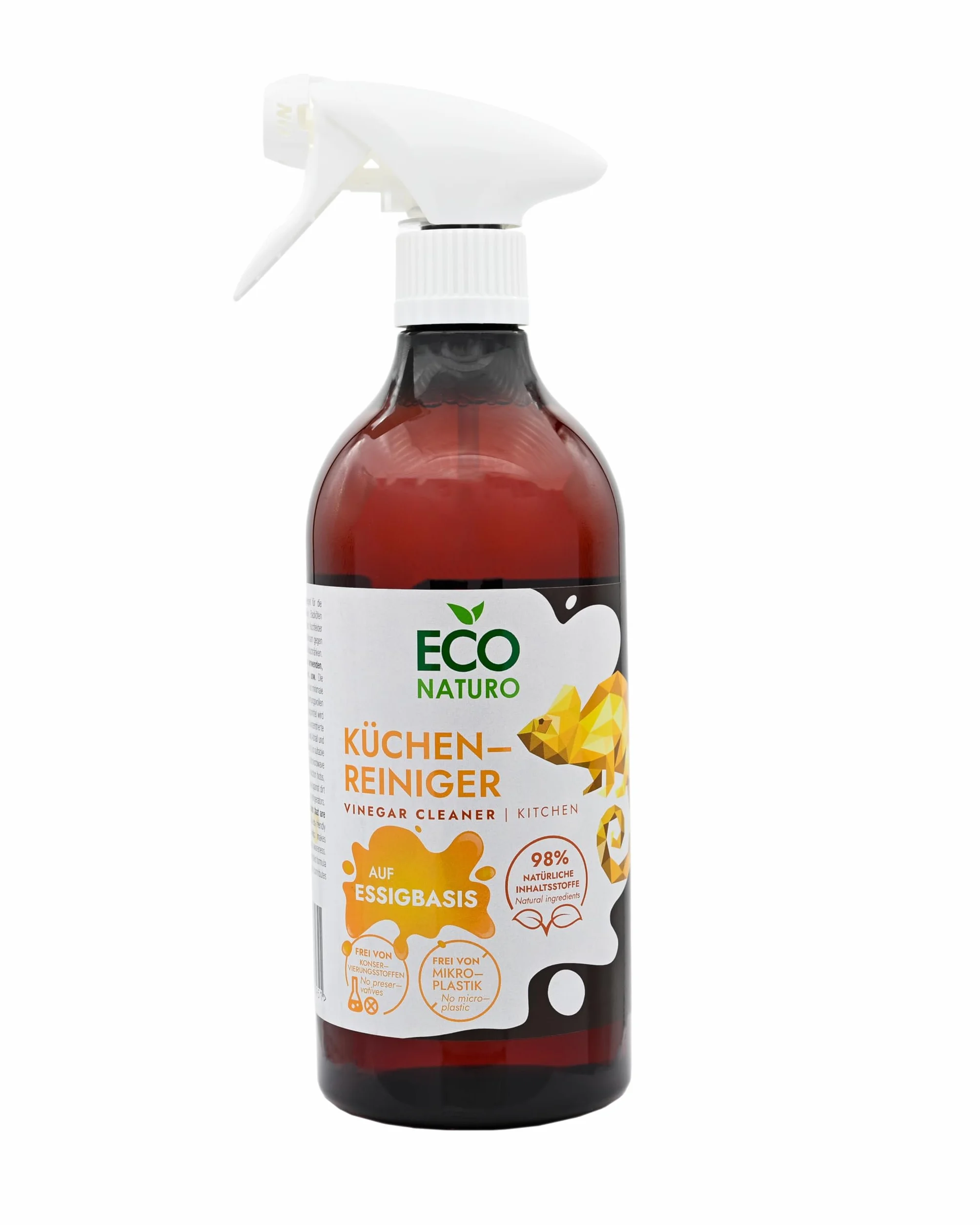 Środki czyszczące do kuchni 750ml – Ekologiczne środki czyszczące do powierzchni kuchennych, stali nierdzewnej, drewna i szkła – Środek czyszczący - Środek wielozadaniowy - Certyfikowany z