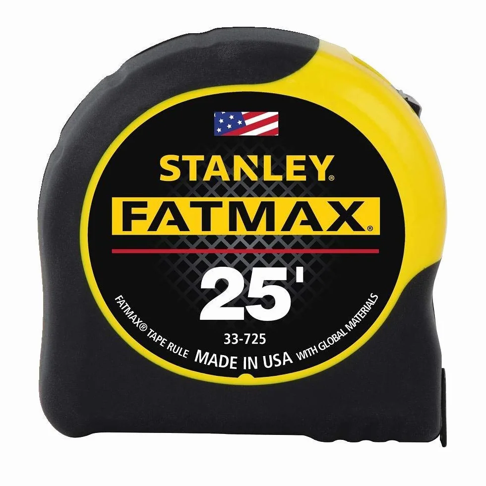 Stanley Hand Tools 33-725 FatMax taśma miernicza, 3,8 x 6,3 cm