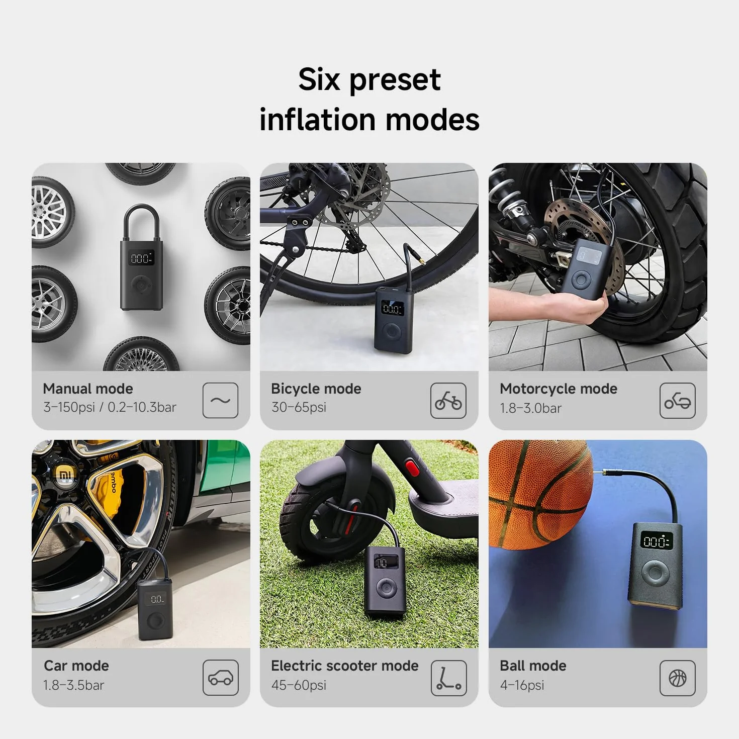 Xiaomi Portable Electric Air Compressor 2
