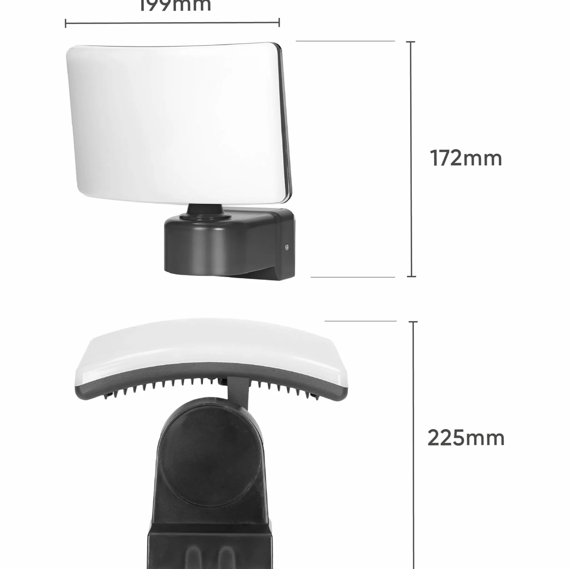 ADVITI Naświetlacz LED 30W 220lm 4000K IP65 Czarny
