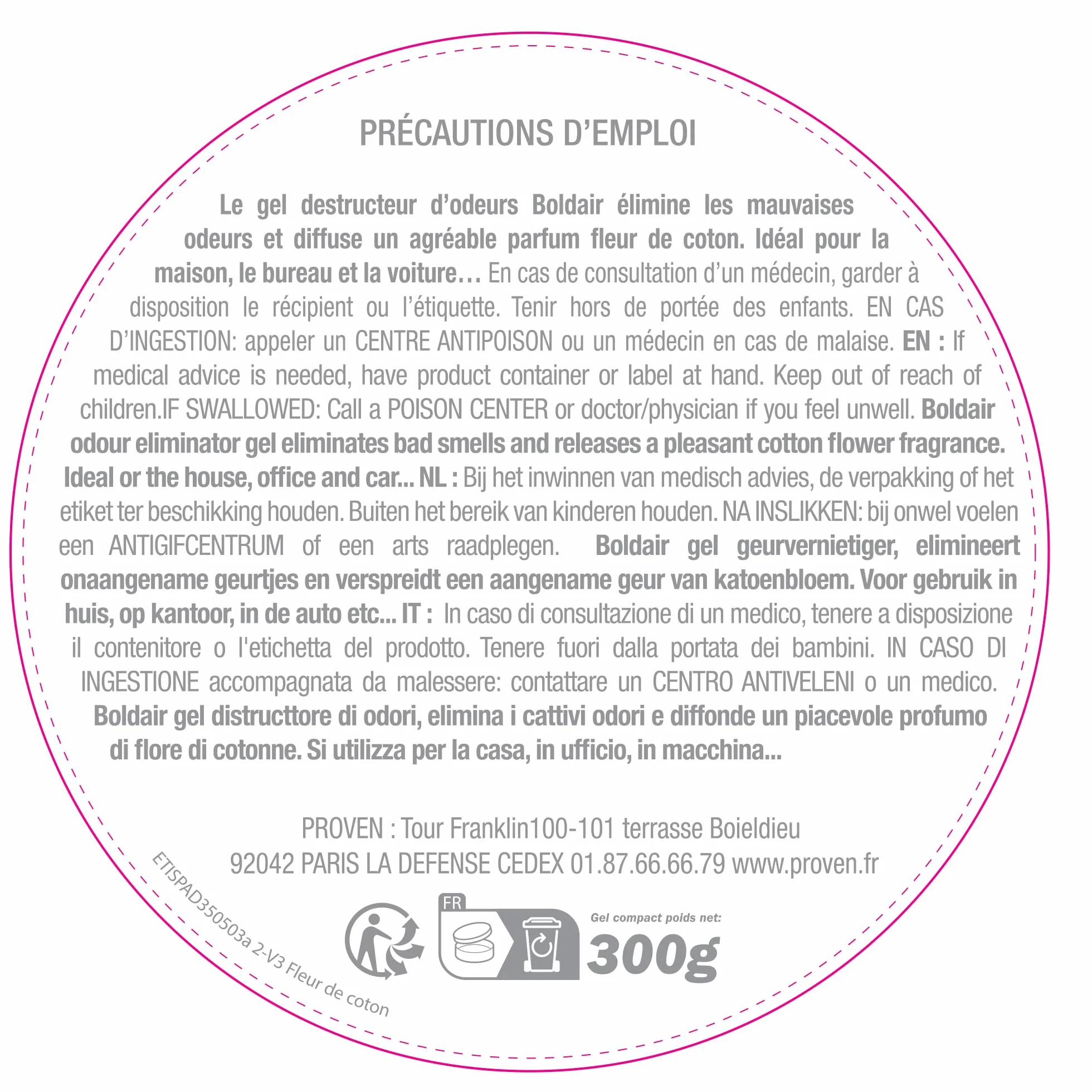 Boldair 176 Neutralizator Zapachów, 300 ml