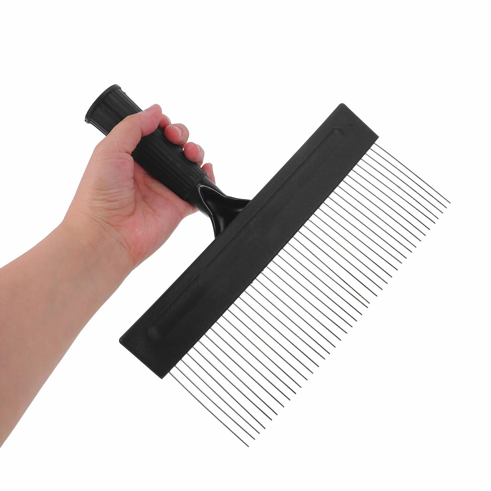 Skrobak do tekstury ze stali nierdzewnej 20 mm artystyczny grzebień do malowania i tynkowania ścian i DIY narzędzie do teksturowania t do majsterkowania i ulepszania domu
