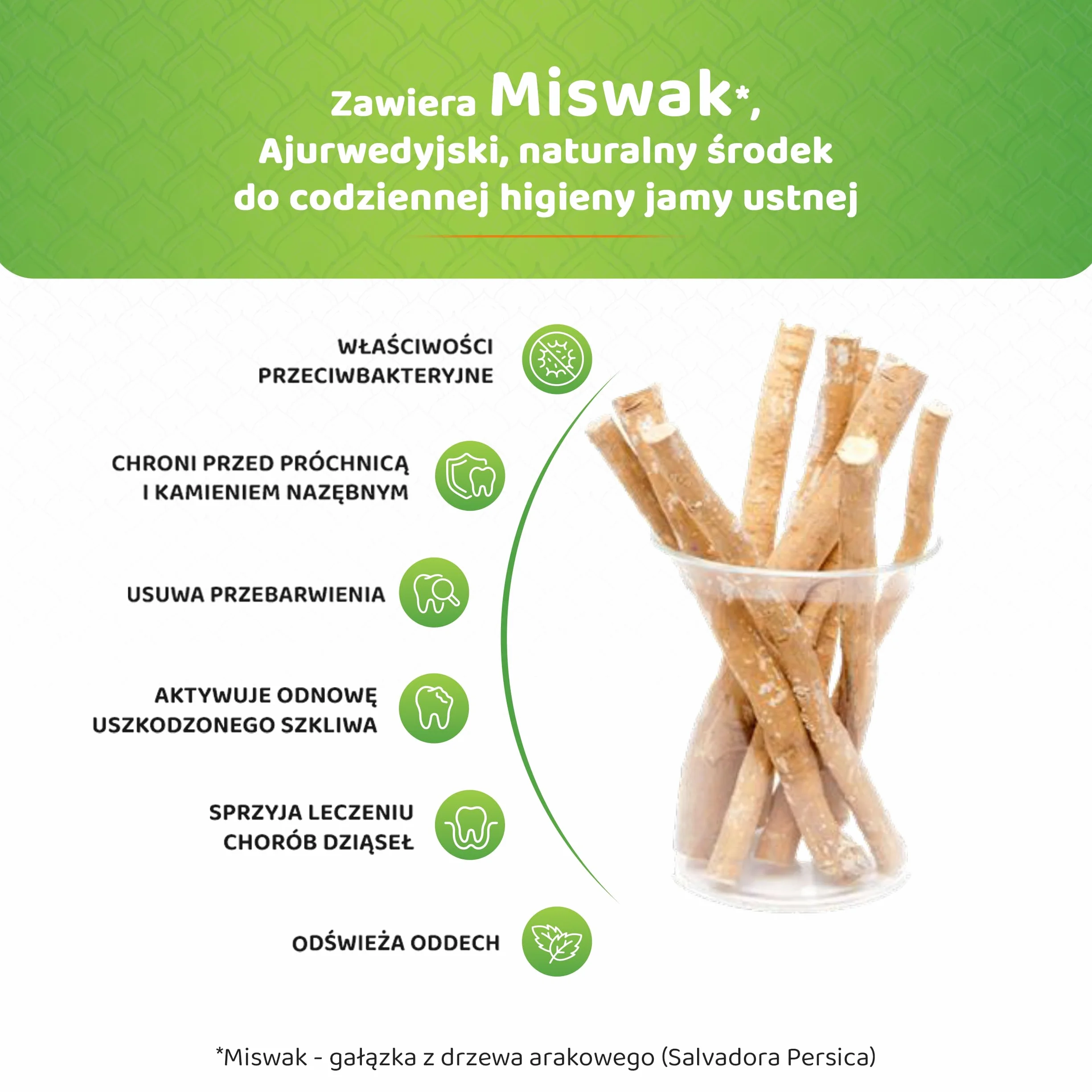 Himalaya Deep Clean Ziołowa Pasta do Zębów 75ml – Głęboko Oczyszczająca, 96% Składników Naturalnego Pochodzenia, Bez Fluoru, Technologia Enzymów Roślinnych, Z Miswakiem i Olejem z Czarnuszki