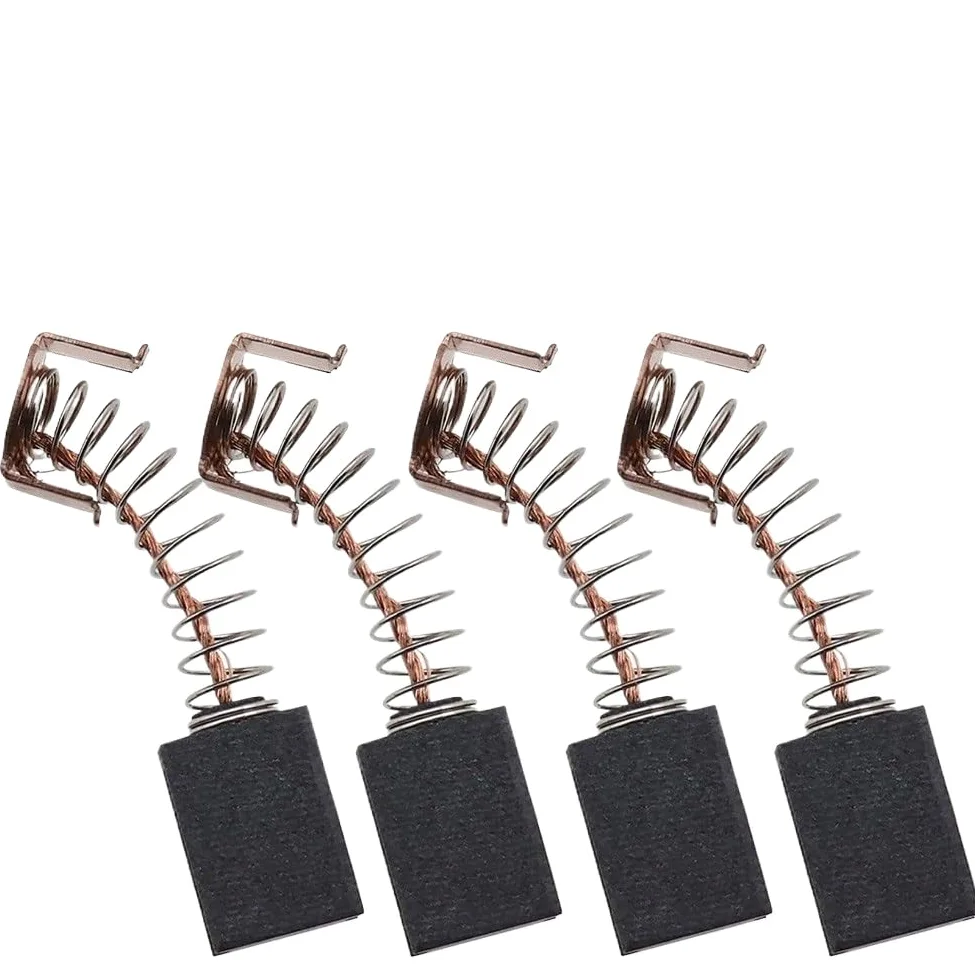 4 szt. szlifierka kątowa szczotki węglowe do elektronarzędzi G720 WS125 elektryczna wiertarka młotkowa szczotka grafitowa 12 x 8 x 5 mm