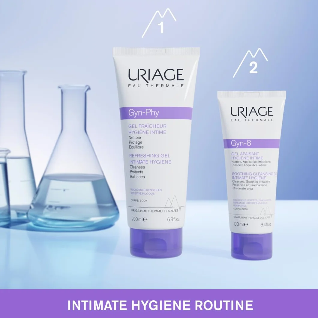 Uriage Gyn-8 Intimate Hygiene Soothing Cleansing Gel 100 ml