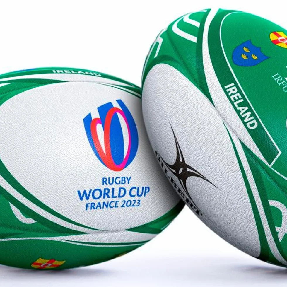 GILBERT RUGBY WORLD CupP IRLANDIA FLAG BALL 2023
