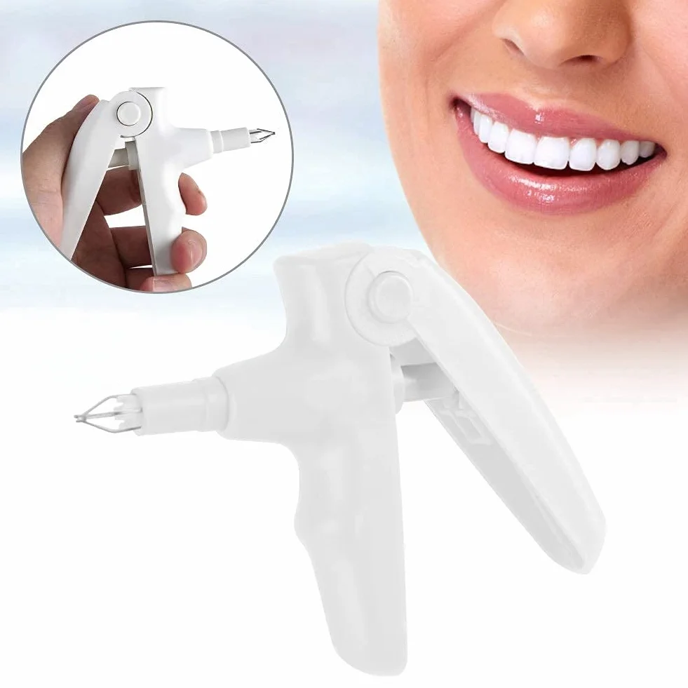 Pistolet do ligatury - ortodontyczne narzędzia do ligatury ortodontycznej Ortodontyczne podwiązanie instrument dentystyczny do ortodontycznych więzi ligaturowych o-ringi szelki gumowe opaski (kolor:
