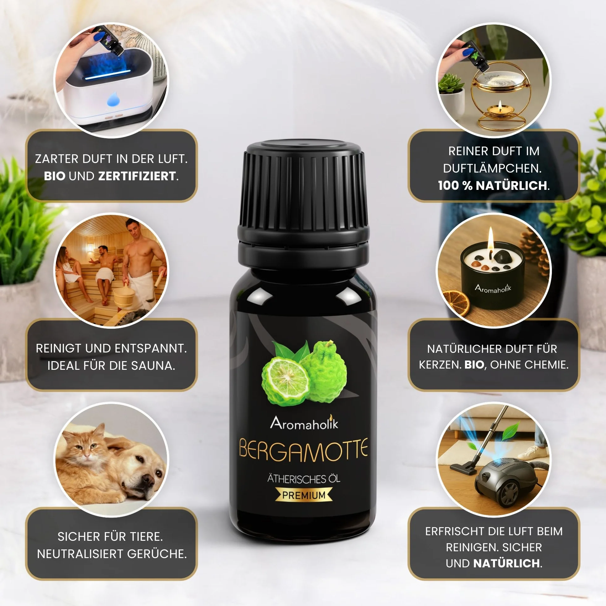 BIO Zestaw 3 Olejków Eterycznych Cytrusowych 10 ml – 100% Czysto Naturalny