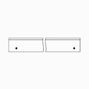 2 x nóż do strugania Leitz 230 x 30 x 3 mm HSS z 2 gwintami