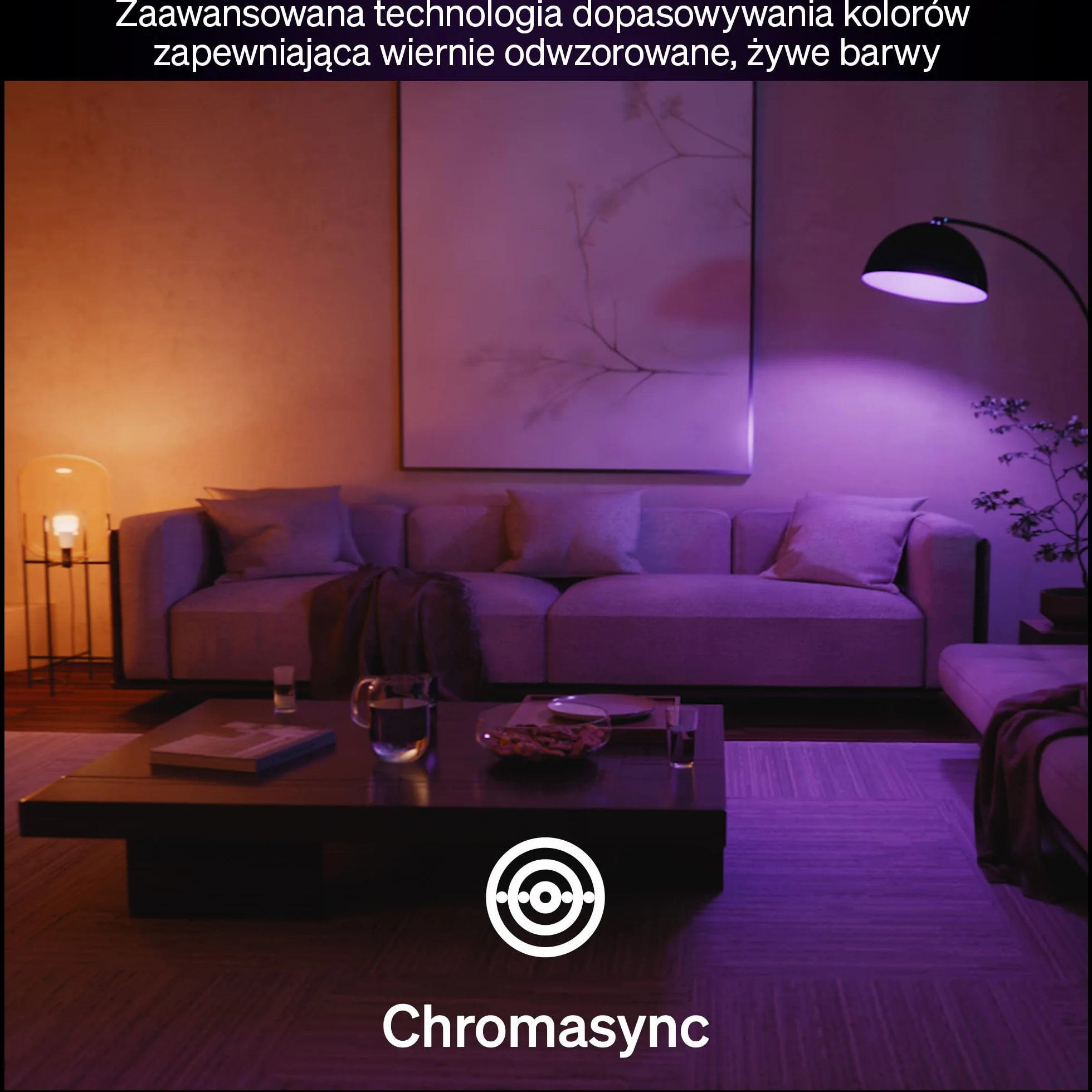 Żarówka Philips Hue Smart LED A60, White Ambiance, trzonek E27, 6 W, pełne spektrum światła 1000K–20000K, 810 lumenów, przyciemnianie, działa z Alexa, Google Assistant i Apple Home, op. 2 szt.