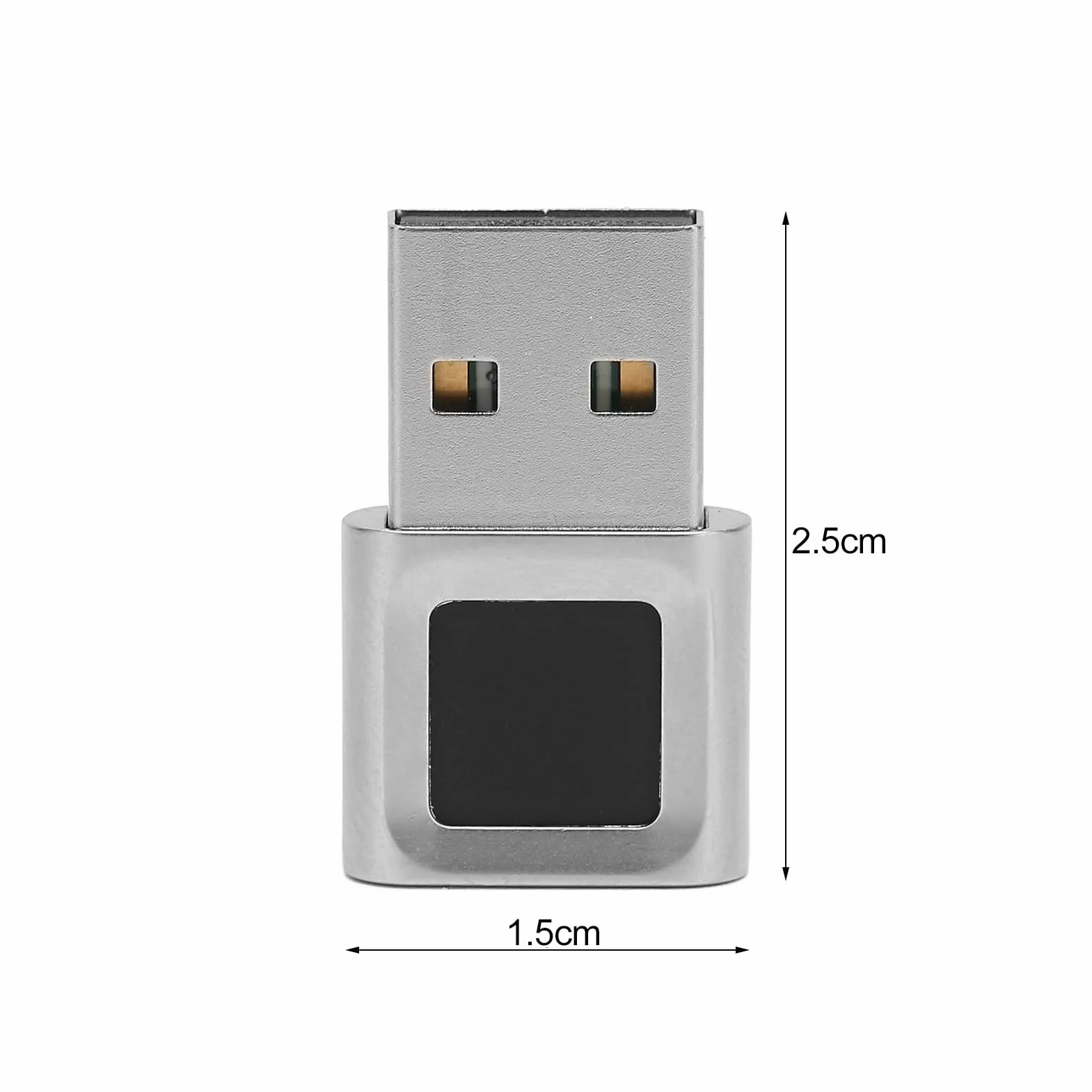 PUSOKEI Mini czytnik linii papilarnych USB do laptopa skaner linii papilarnych Hello, czujnik odcisków palców, biometryczne zamki bezpieczeństwa laptopa do 7/8/10
