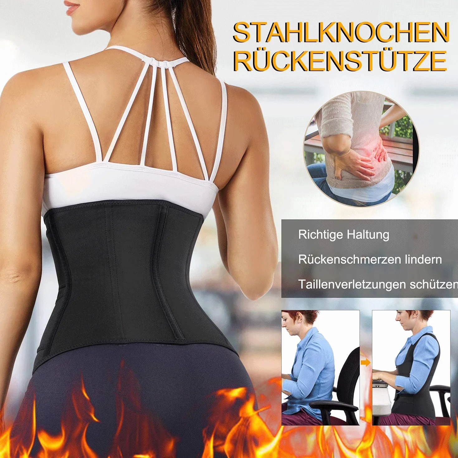Damski pas wyszczuplający brzuch, pas do fitnessu, sauny, talii, trymer, pas biodrowy, trener talii, regulowany kształt ciała, wyszczuplający brzuch, talię