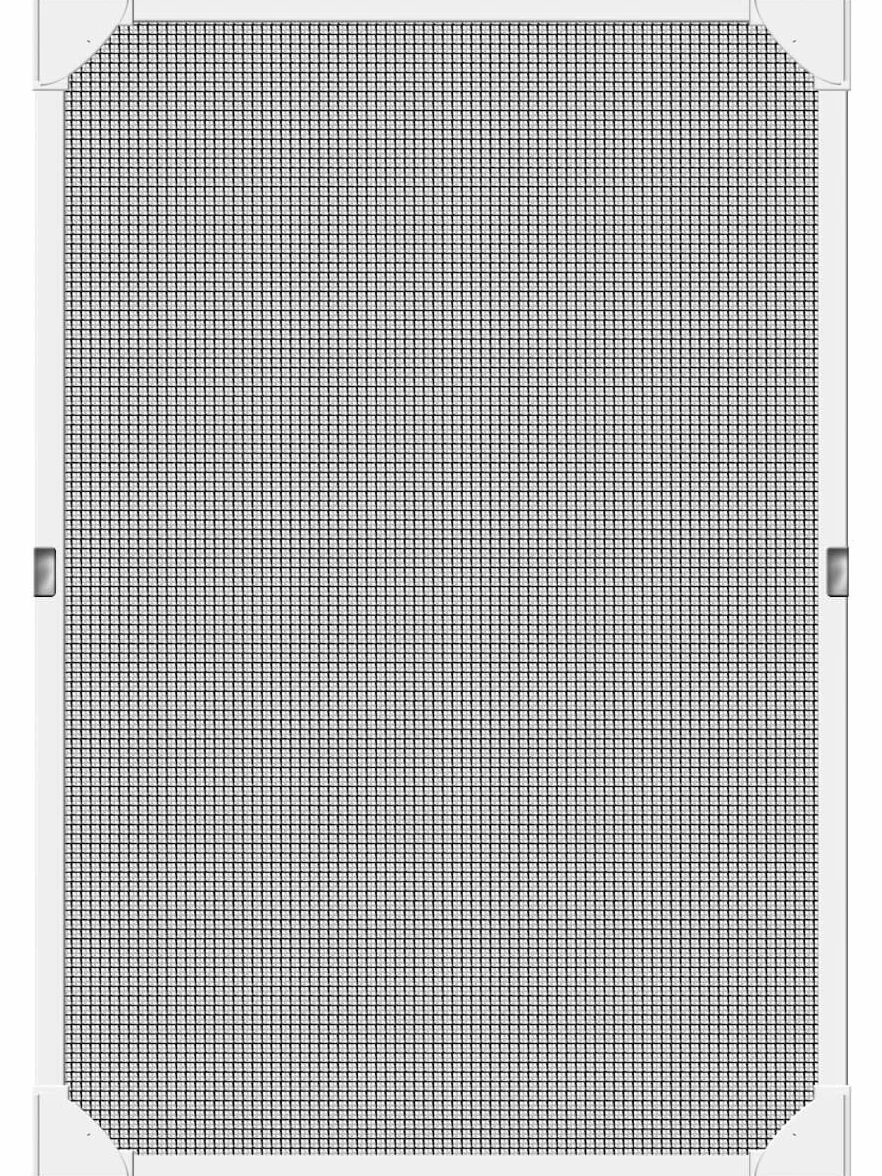 Schellenberg 50749 moskitiera do okna dachowego, bez wiercenia, magnetyczna, 80 x 140 cm, siatka z włókna szklanego, w zestawie rama, bezszwowe mocowanie z samoprzylepnymi paskami magnetycznymi