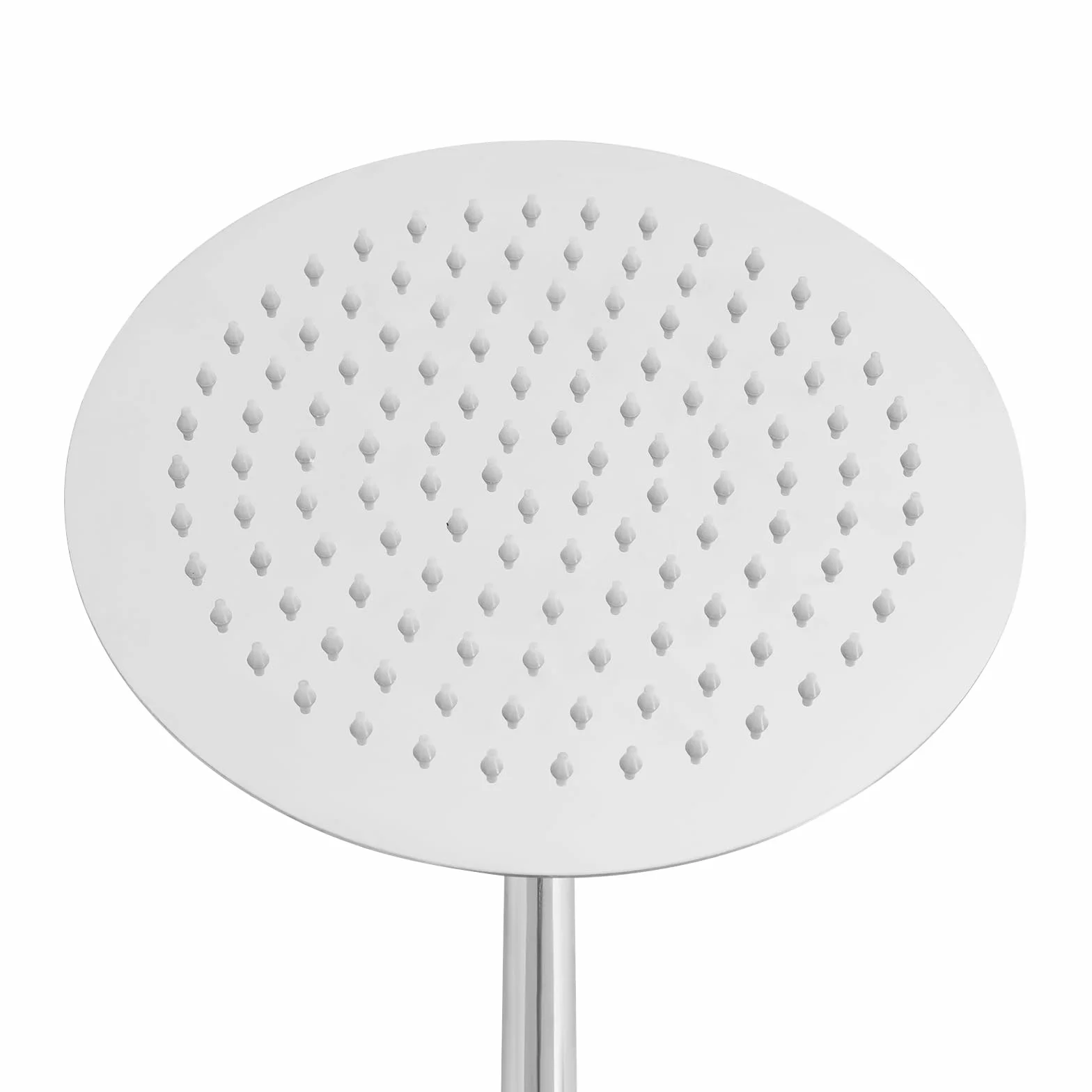 System prysznicowy ze stali nierdzewnej, zestaw podtynkowy, 25 cm, okrągła deszczownica, słuchawka prysznicowa, armatura podtynkowa, silikonowa dysza prysznicowa, zestaw prysznicowy dla dorosłych,