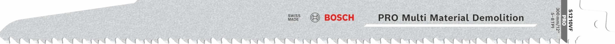 Bosch Brzeszczot do piły szablastej S1210VF Multi Material 300 mm Demolition
