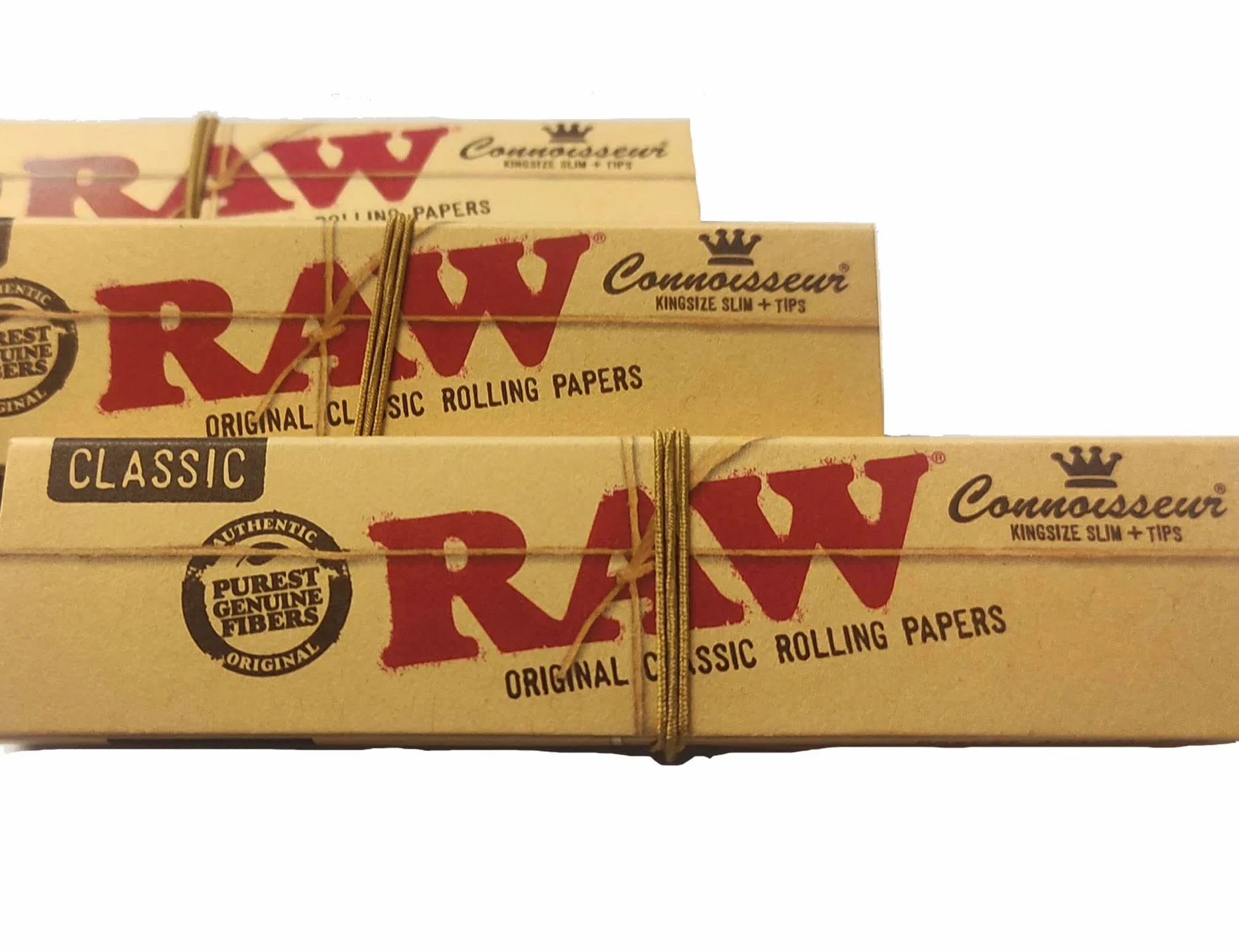 Raw Bibułki, 3 sztuk