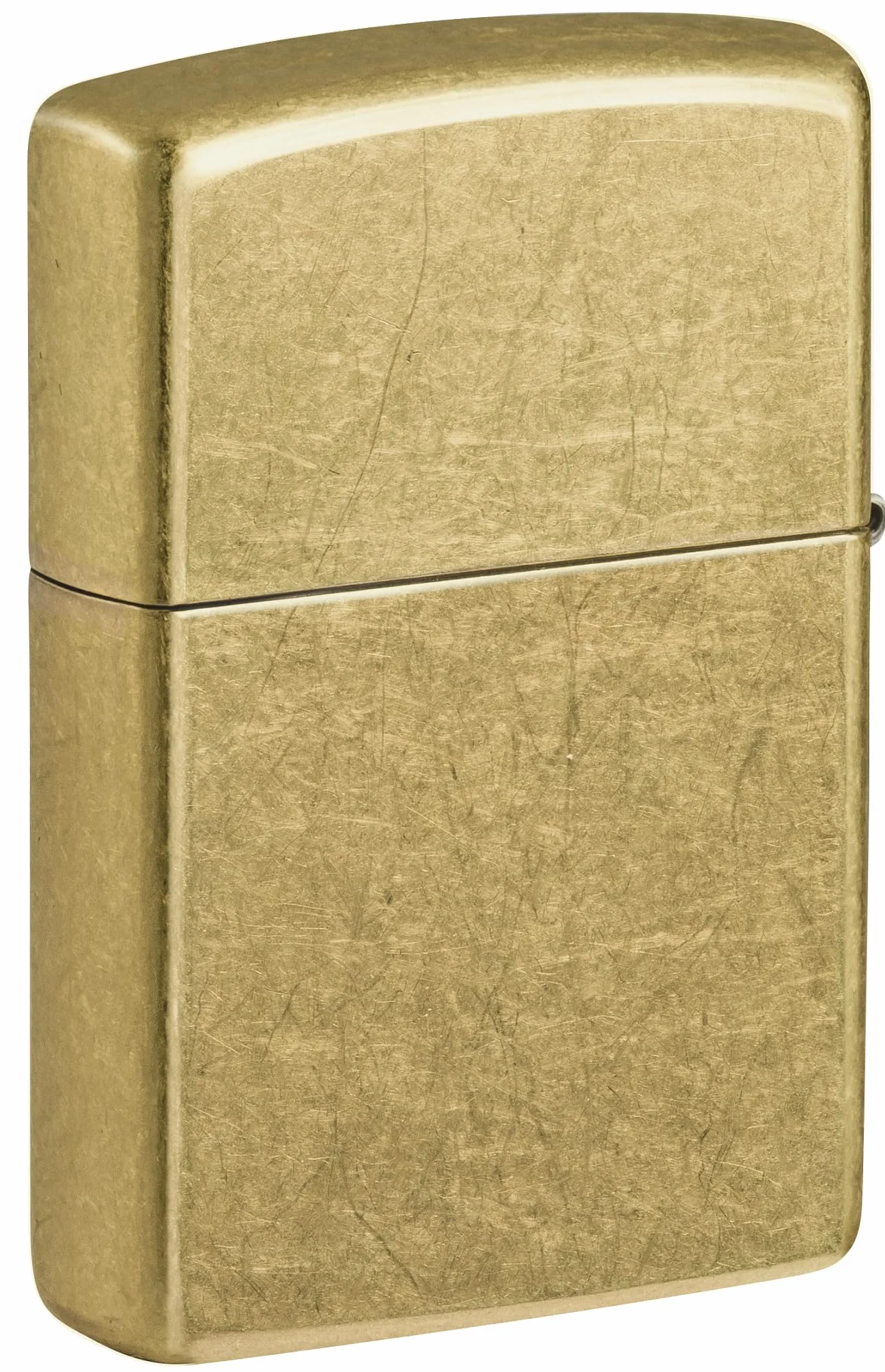 Zippo Street Brass Zapalniczka Sztormowa, Mosiądz, Model Podstawowy, do Napełniania, Wielokrotnego Użytku, Wiatroodporna Konstrukcja, Pudełko Prezentowe, Wyprodukowana w USA,