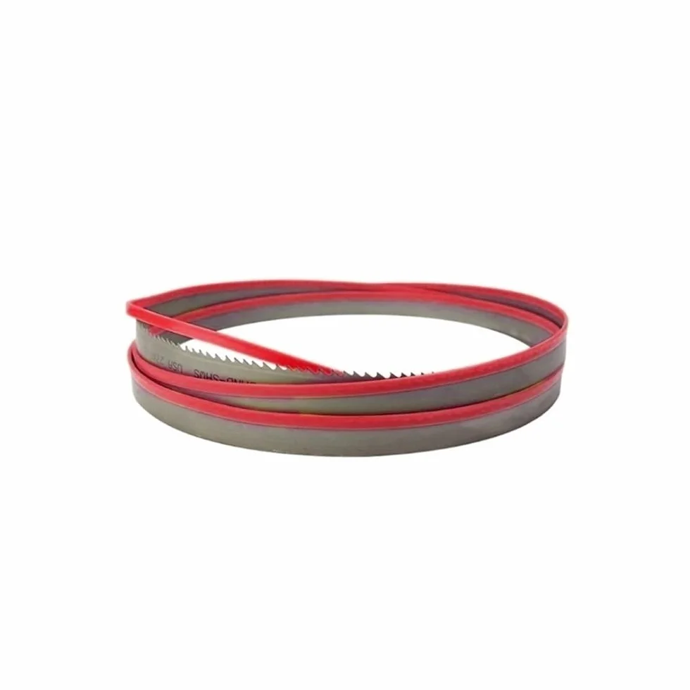 Piła taśmowa, Różne długości X 1/2 cala 8-12TPI M42 Bimetalowe brzeszczoty do pił taśmowych, metalowych, kości aluminiowej 1 szt(1830mm)