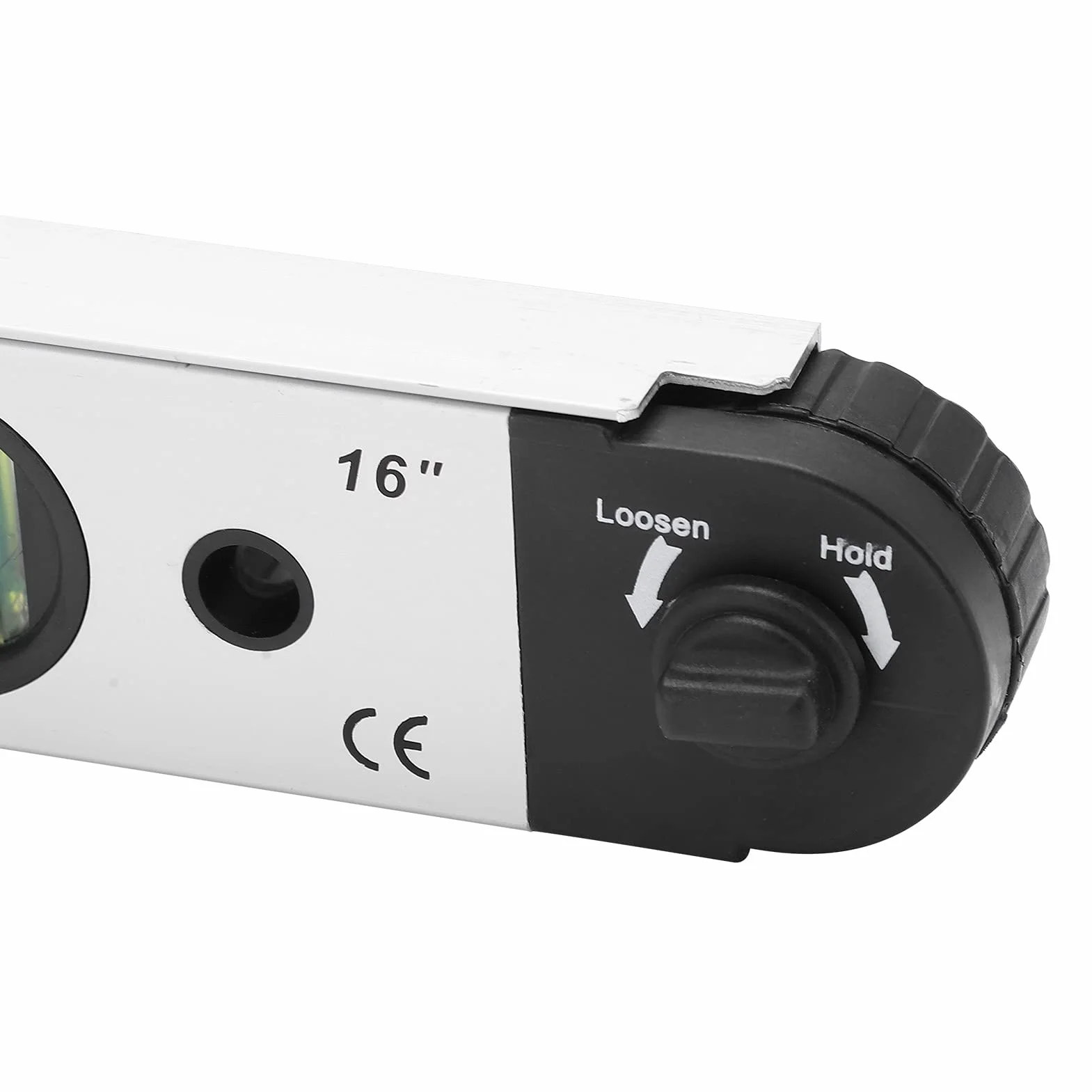 Składana poziomica SustVita 400 mm, cyfrowy celownik kątowy z pomiarem 0°-225° i obrotowym wyświetlaczem, kątomierz elektroniczny do prac inżynieryjnych