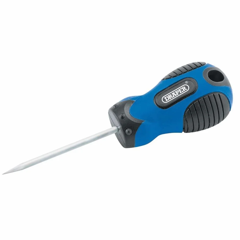 Draper 54245 Miękkie szydło stolarskie, długość 75 mm, niebieski