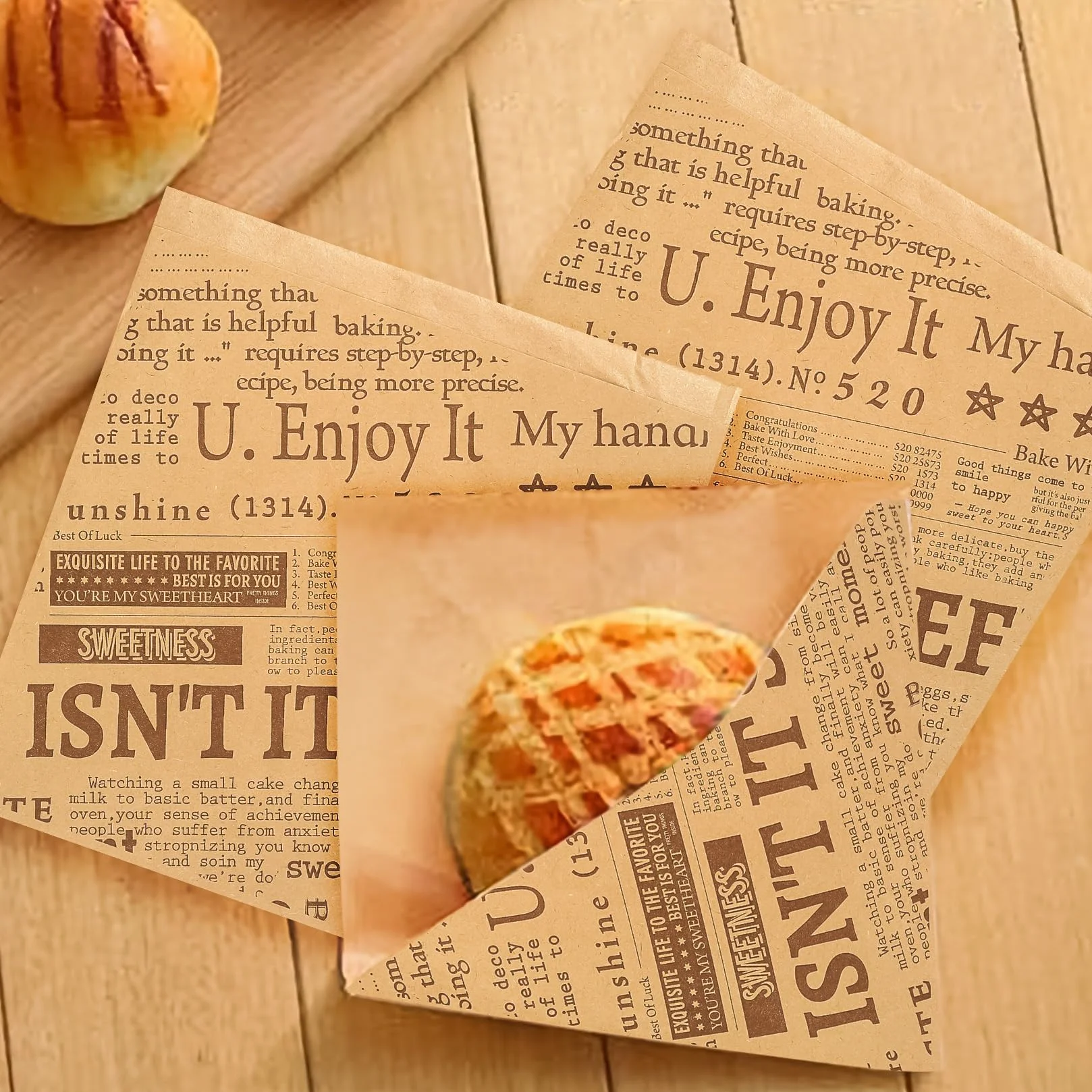 100 arkuszy papieru hamburgerowego, torebki na przekąski, torebki śniadaniowe, torebki na żywność, kartki papierowe, frytki, torebki na kanapki, torebki na przekąski, sery hot dog