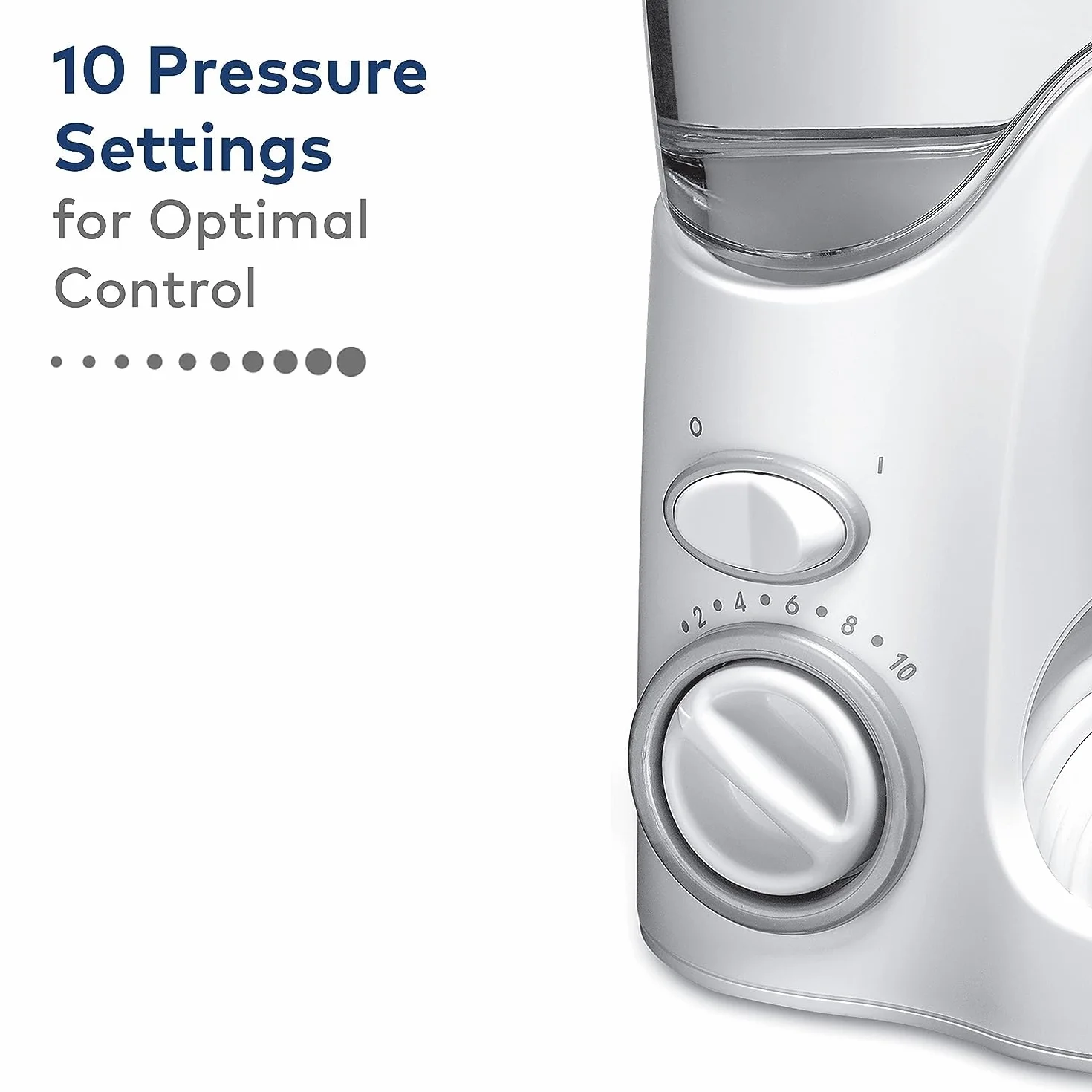 Waterpik WF100EU Ultra - hydropulsator - dysza dentystyczna - w zestawie z 6 dyszami i osłoną na kartę Arkebion® do ochrony danych RFID