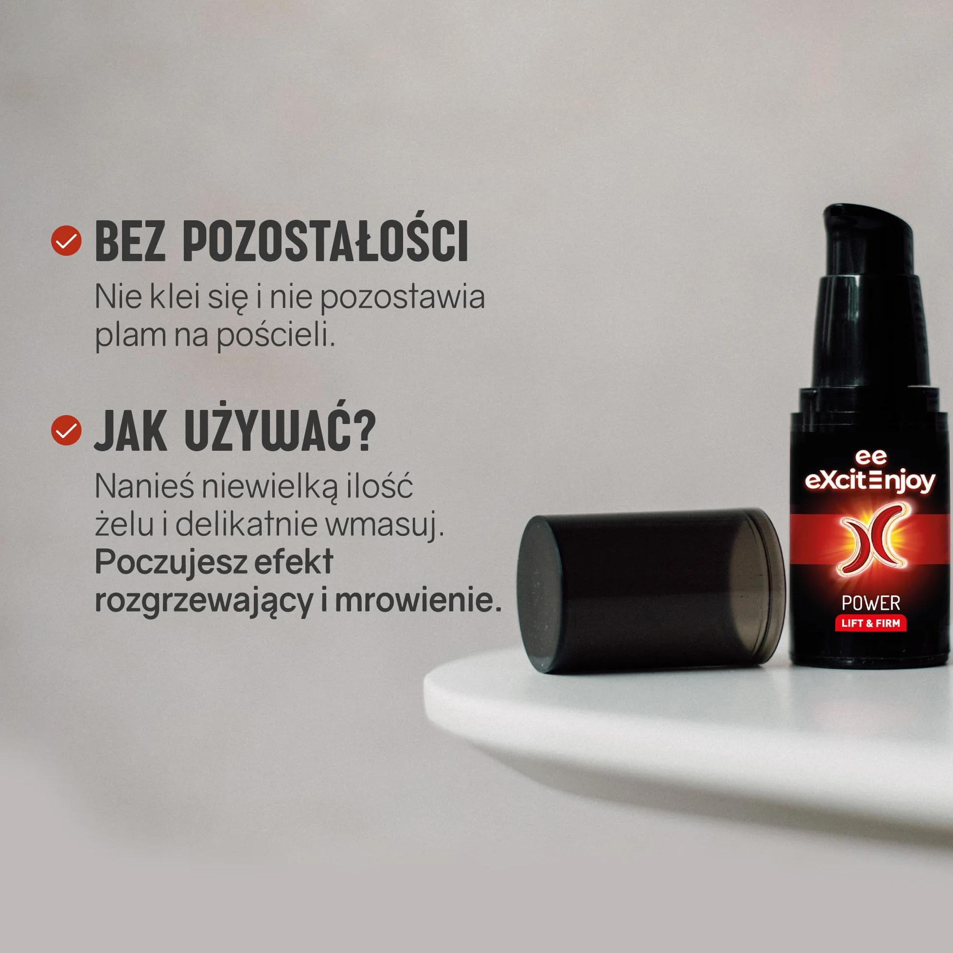 Żel intymny dla mężczyzn z efektem rozgrzewającym 20 ml