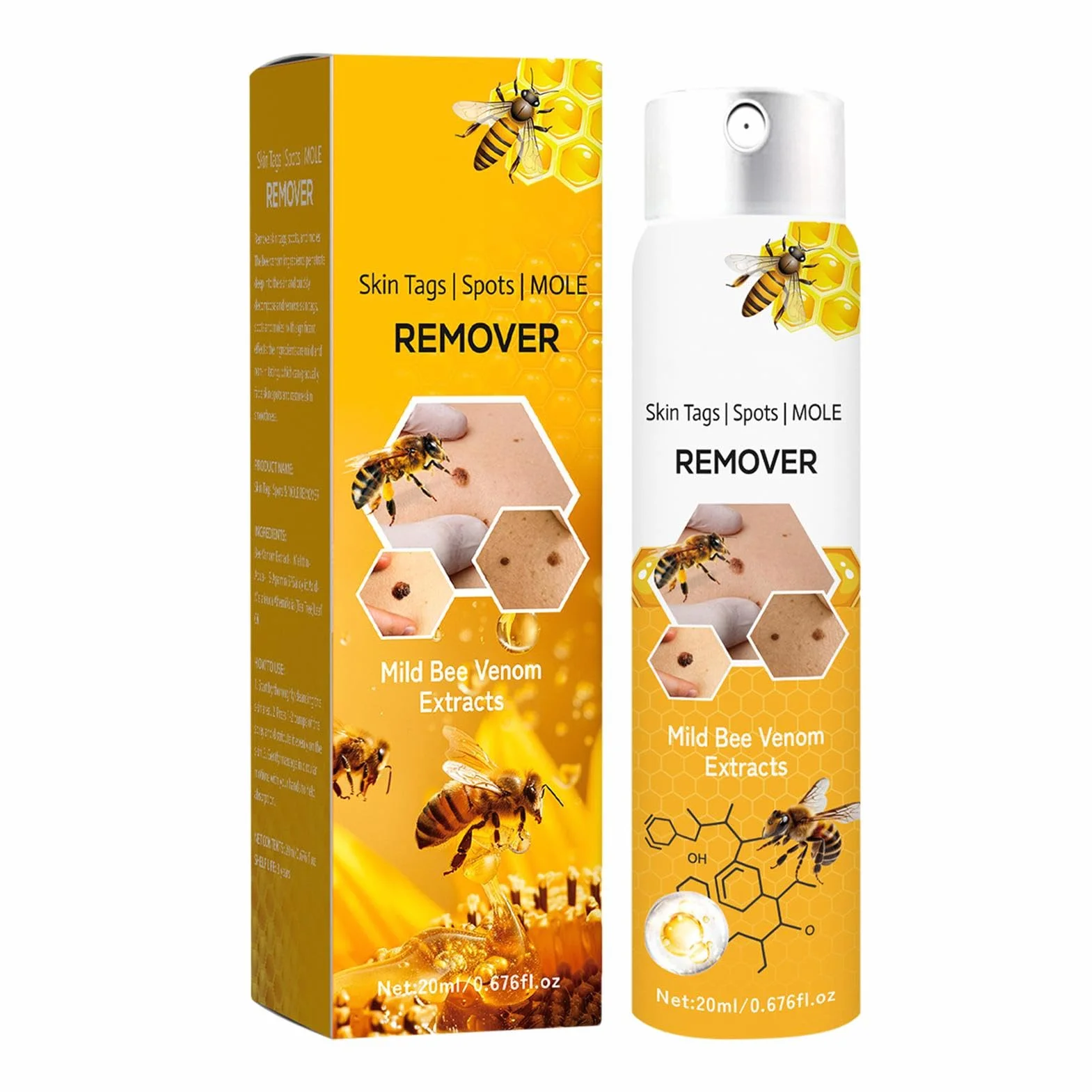 Spray przeciw brodawkom krem do etykiet skórnych nawilżający do usuwania haczyków