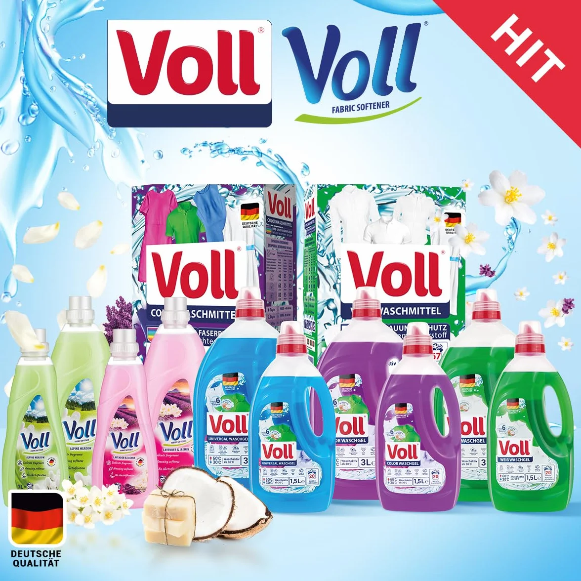 Płyn Do Płukania VOLL Lawenda i Jaśmin 2000 ml