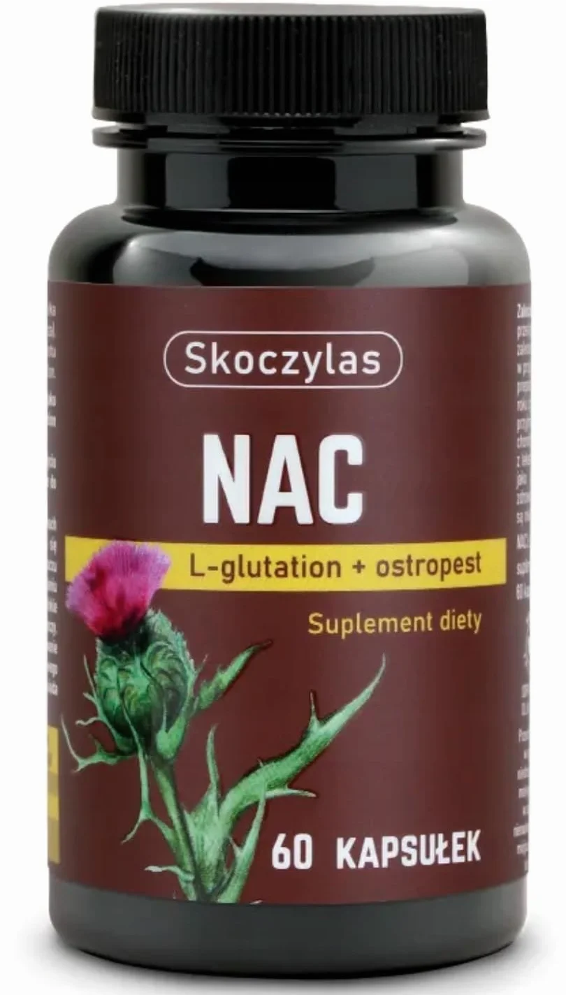 NAC L-glutation, ostropest SKOCZYLAS