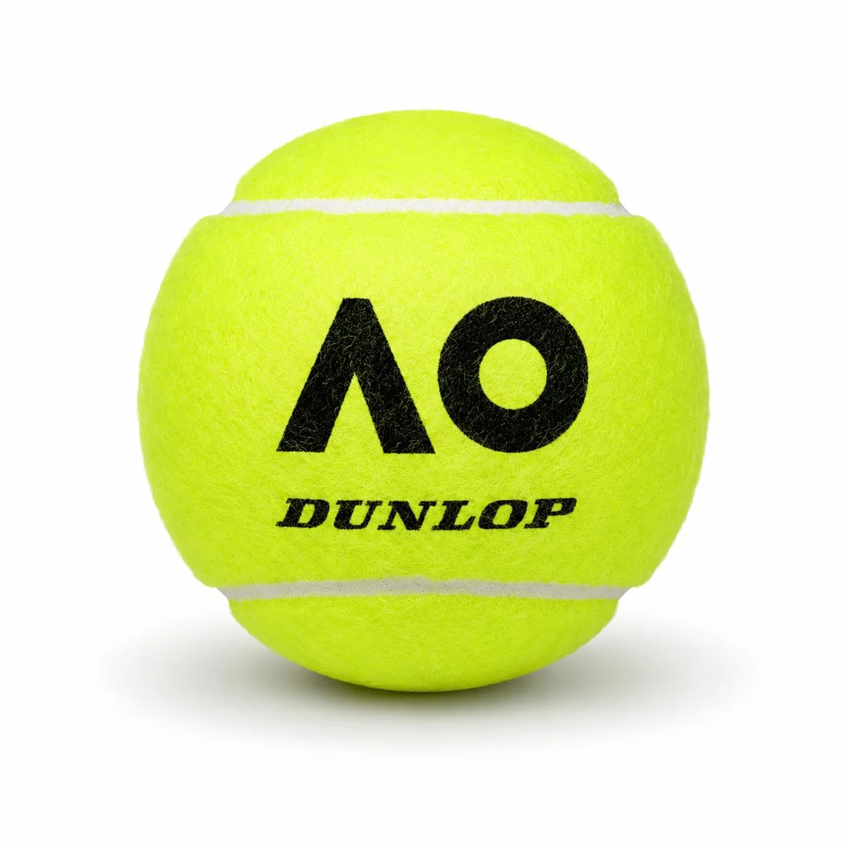 Dunlop Uniseks D Tb Australian Open 4Pet Piłki tenisowe Yellow One Size