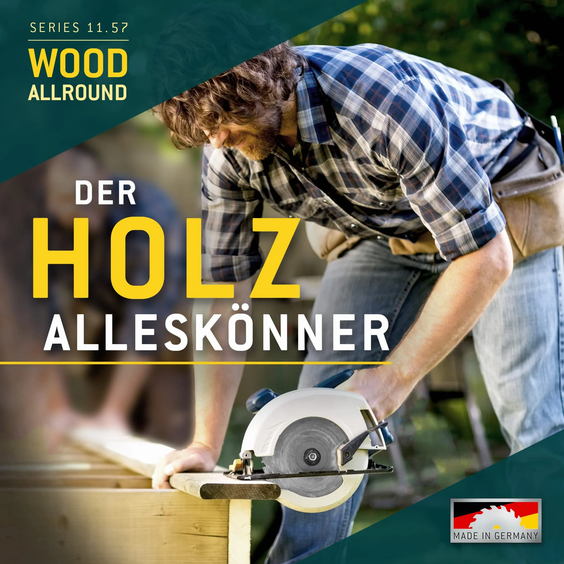 Bayerwald – brzeszczot do piły tarczowej HM – Ø 160 mm x 2,2 mm x 30 mm | zęby wymienne (54 zęby) | mała szerokość cięcia, idealna do pilarek tarczowych akumulatorowych