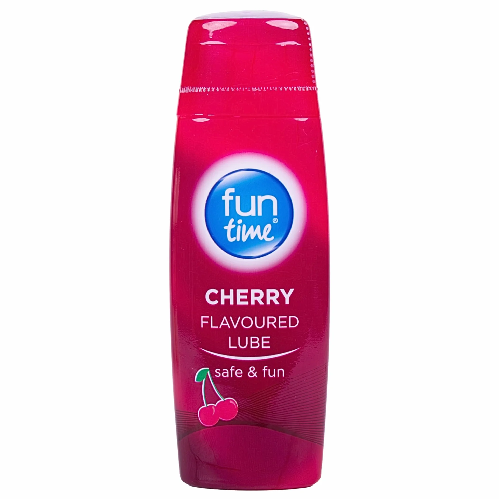 Fun Time Lube Cherry Lubricant Żel na bazie wody, czerwony, 75 ml