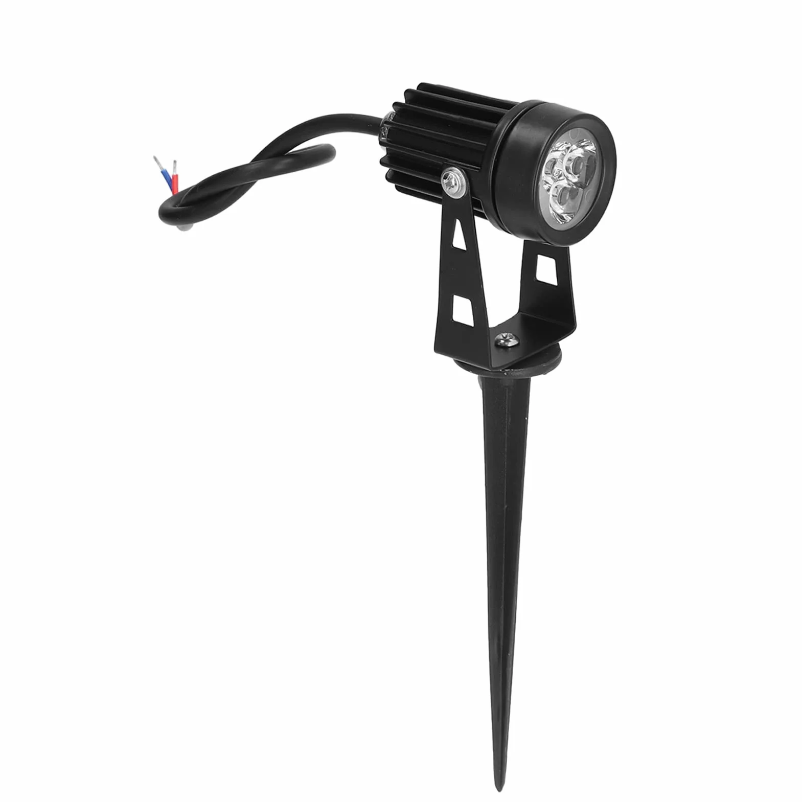 Reflektor Krajobrazowy LED 12 V, Wodoodporna Aluminiowa Zewnętrzna, Ciepła Biała ścieżkowa 3 W do Ogrodu i Podwórka