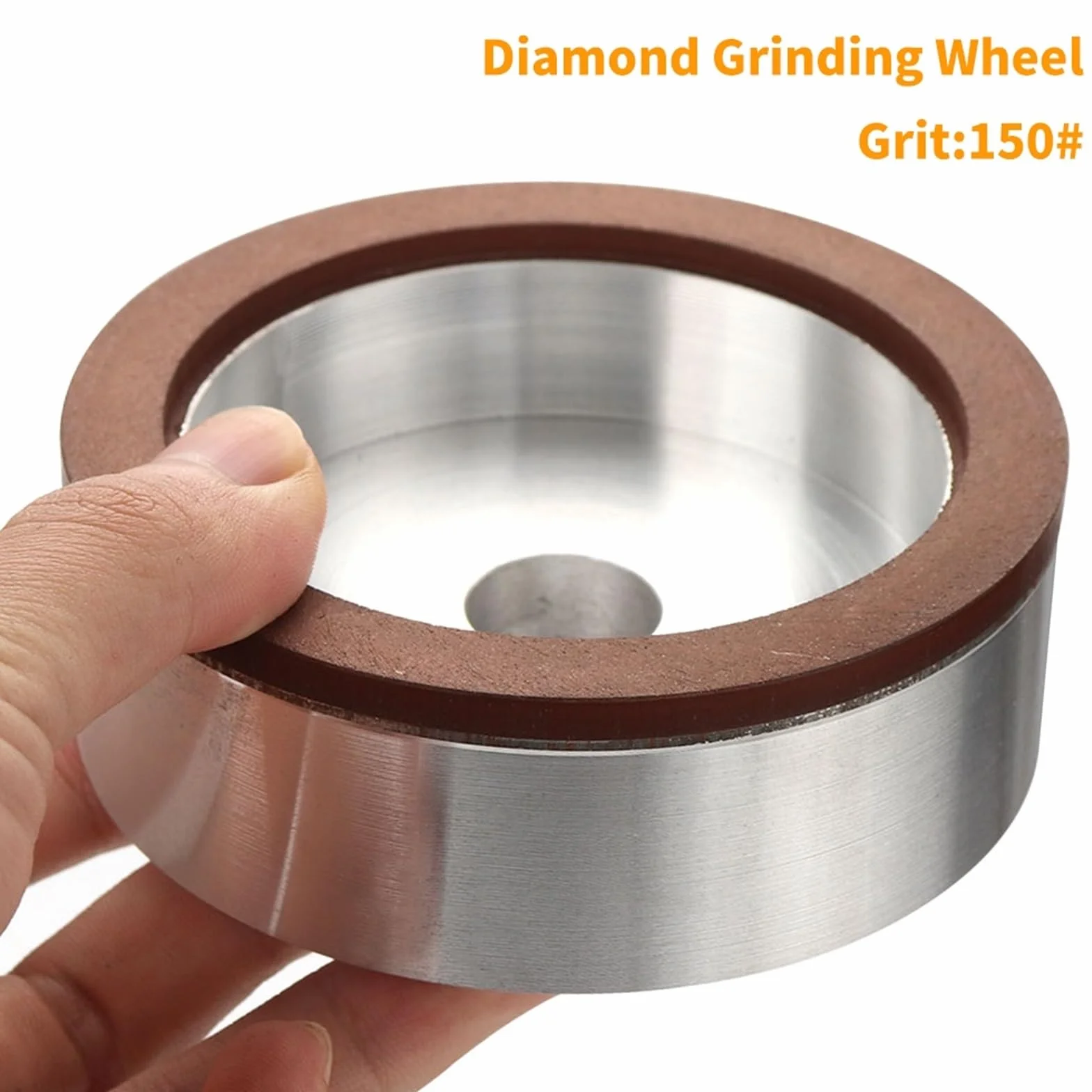 Diamentowa płyta ścierna, Diamentowa tarcza szlifierska garnkowa o ziarnistości 100 mm, stop stali wolframowej 150, polerowanie ceramiczne 30 mm-50 mm(30mm)