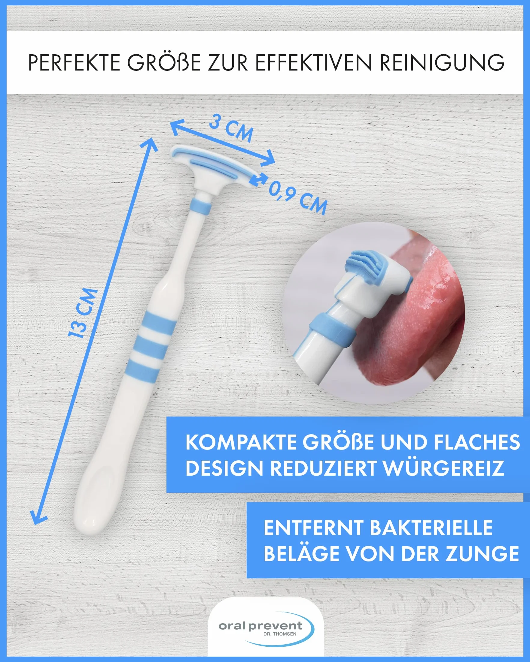Środek do czyszczenia języka DUO – 2 sztuki w opakowaniu