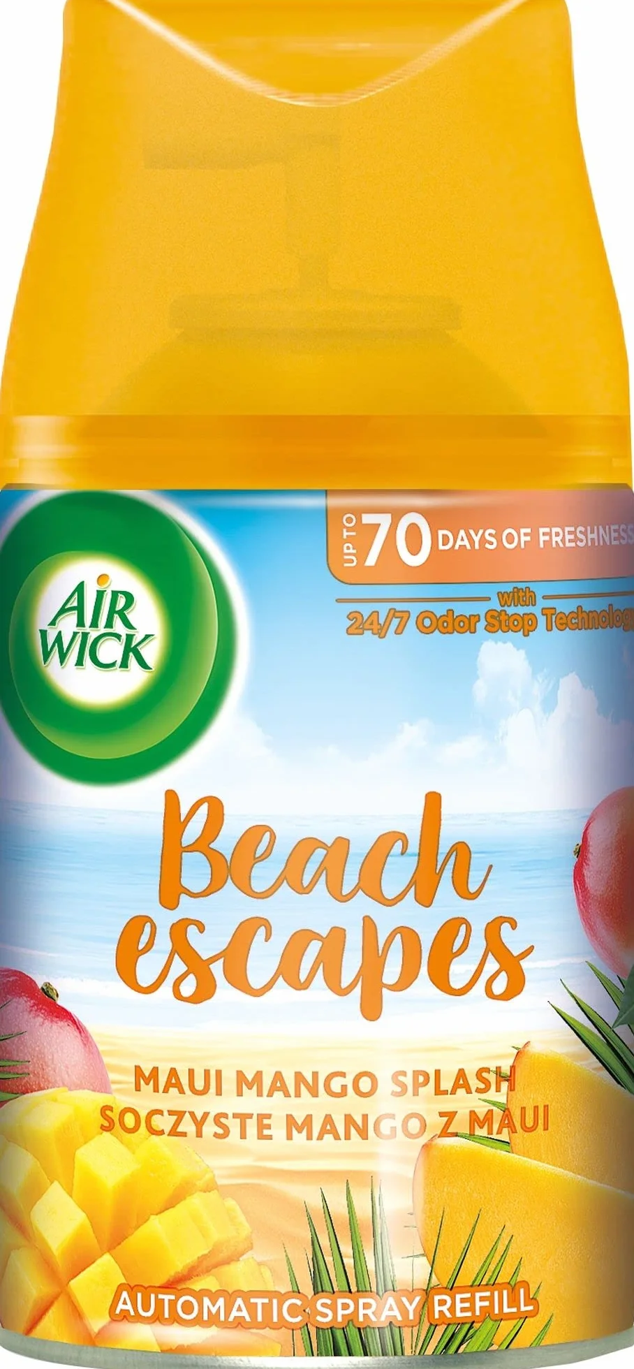 Air Wick Freshmatic Soczyste Mango z Maui/Maui Mango Splash 250ml Komplet