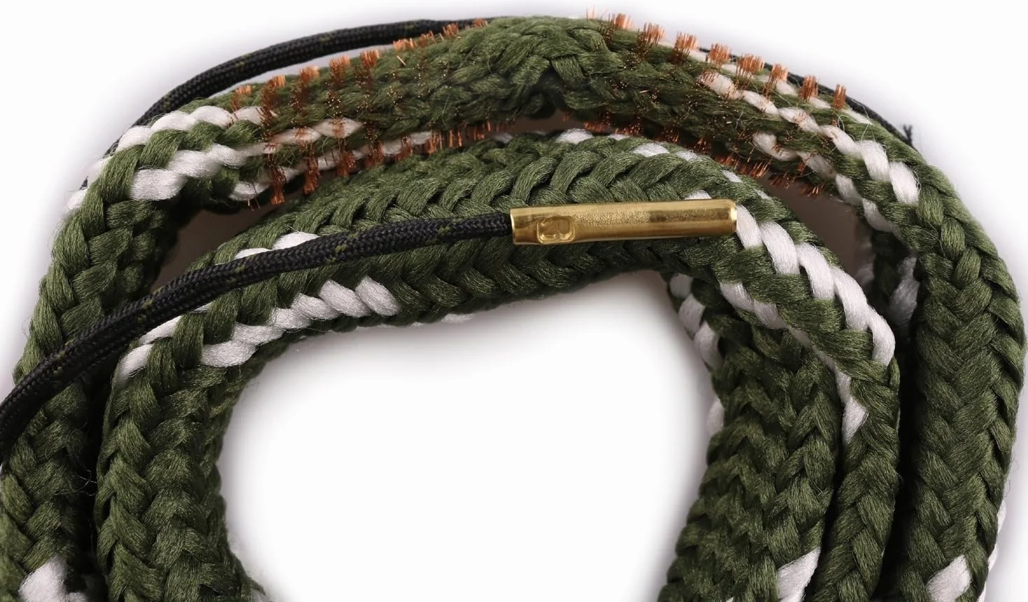 Royal Hunter Sznurek do czyszczenia lufy I Boresnake kaliber Schrot GA 20 I pielęgnacja broni i czyszczenie lufy do strzelb Premium Bore Snake ze zintegrowaną mosiężną szczotką