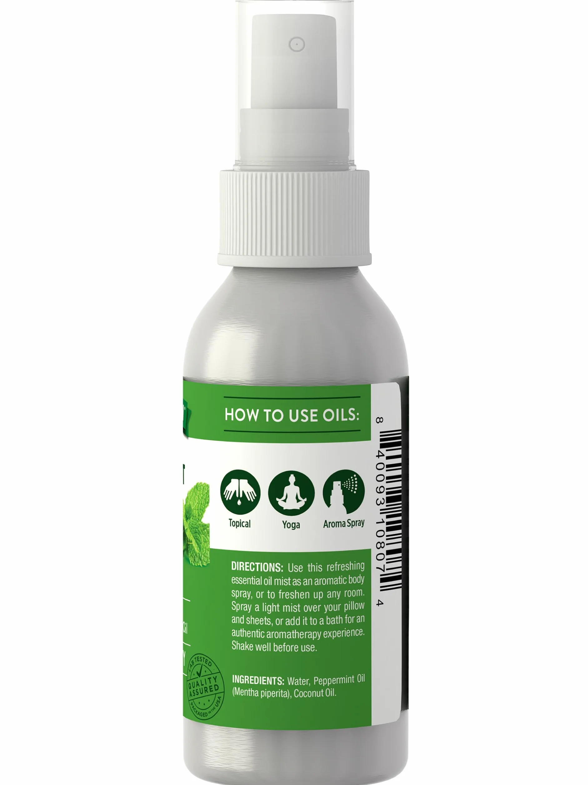 Natures Truth Peppermint Essential Oil Mist 2.4 oz