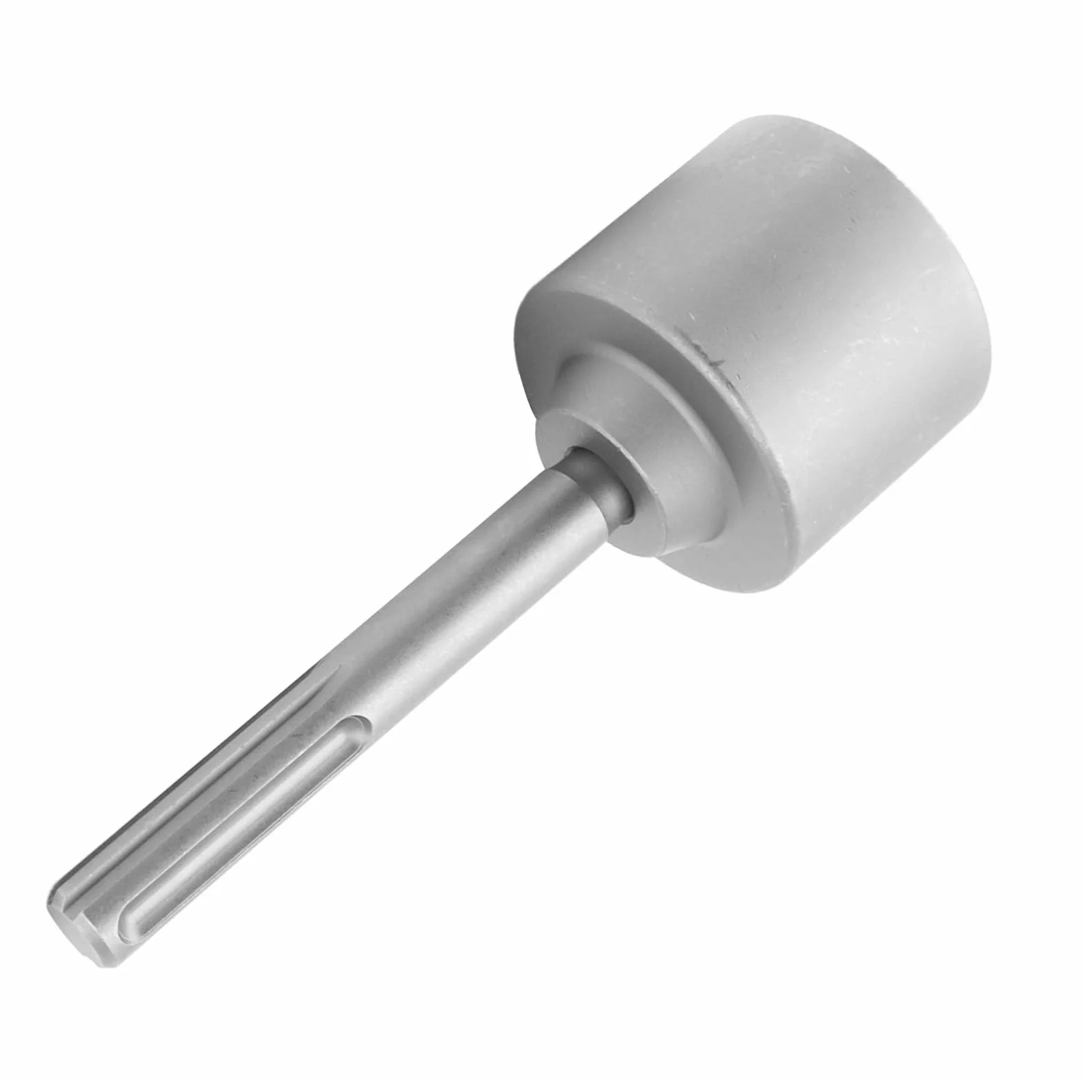 Kafar Stalowy, długość 200 Mm, Pogrubiona ściana, Stal Kuta, 5 Studni, Ubijak Słupkowy z Chwytem T do Zbrojenia Pali (65mm)
