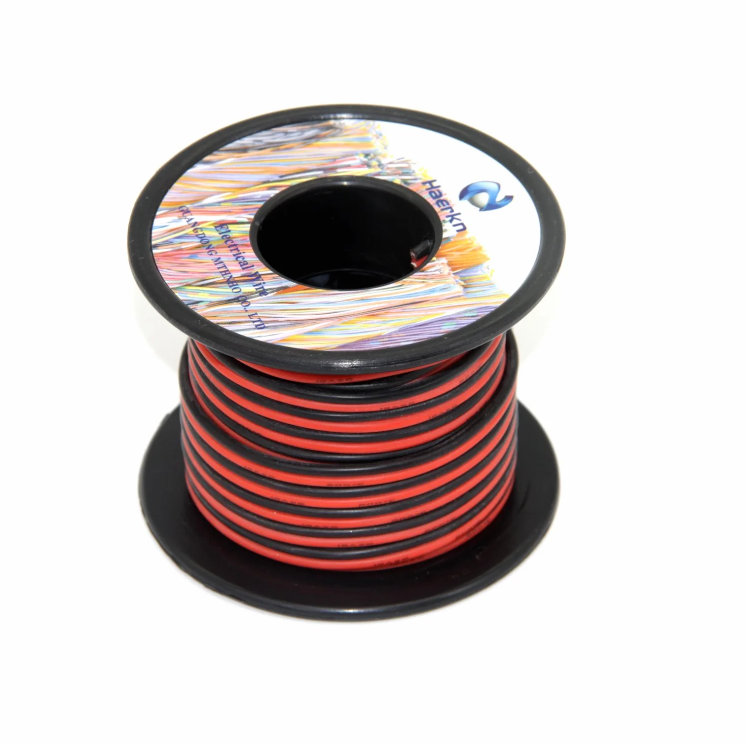16 awg Silicone Electrical Wire 2 Conductor Parallel Wire line 60ft [Black 30ft Red 30ft] 16 Gauge Soft and Flexible Hook Up Oxygen Free Strands Tinned Copper Wire