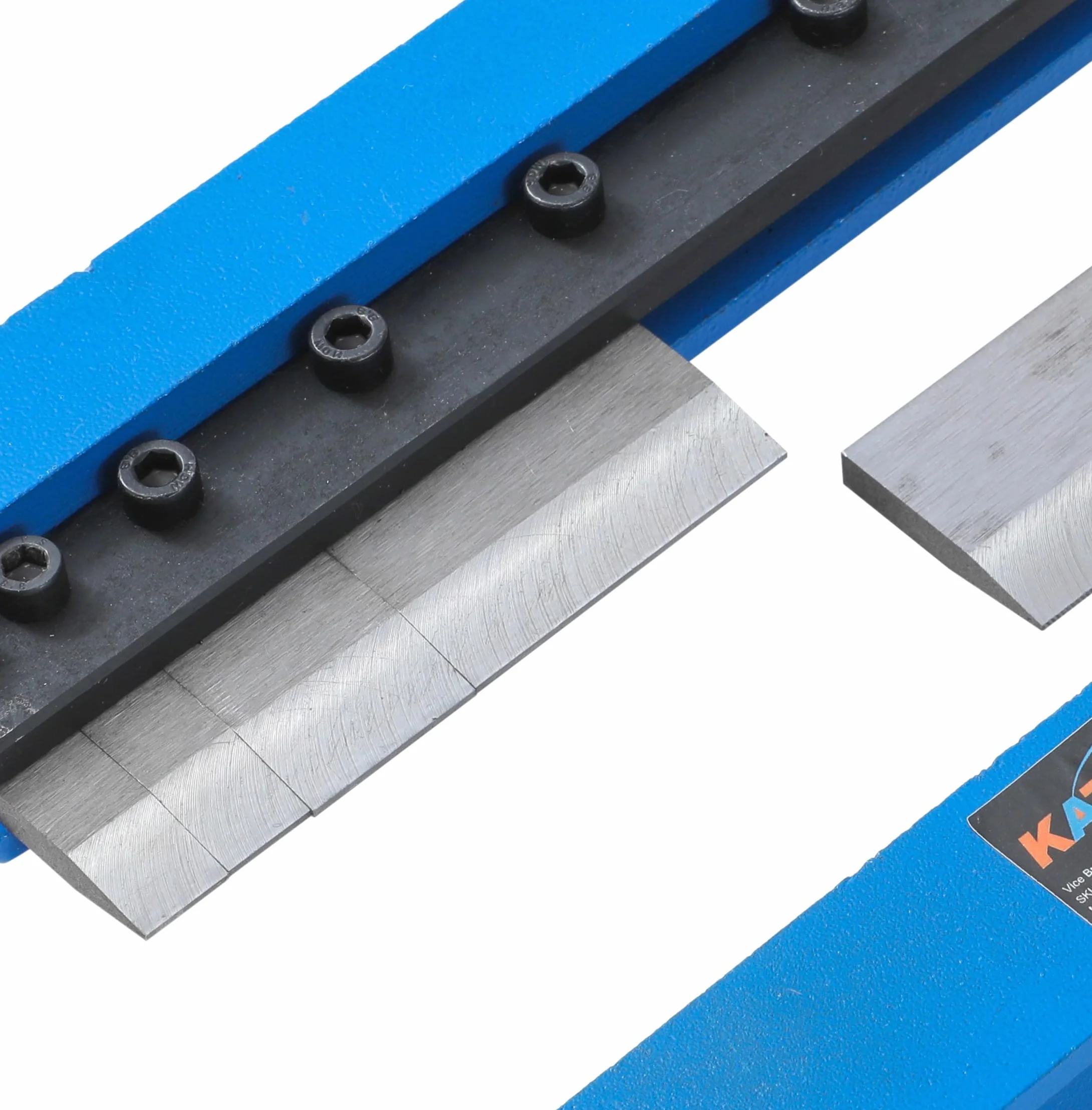 KATSU Tools 8 cali 200 mm mocowanie imadła metalowe mocowanie do giętarki hamulca - zginanie maksymalna pojemność 14 Ga/2 mm stal miękka i aluminium 1/8" (3 mm) aluminium, model 165161