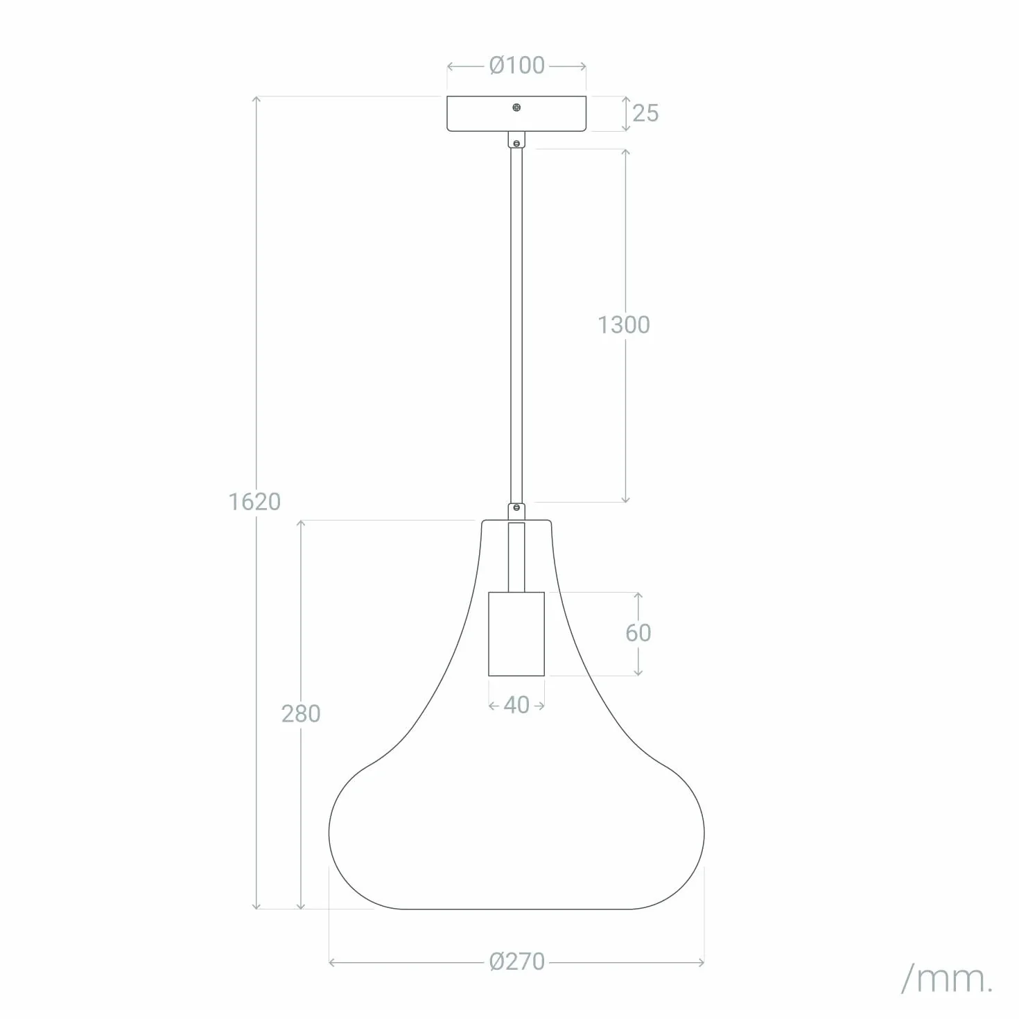 Ledkia Lampa Wisząca Szklana Tassel Przezroczysta Styl Retro E27 Designerski Żyrandol Kryształowy do Salonu Sypialni Jadalni Dekoracyjne Oświetlenie Wnętrz Loftowa Elegancja Wisząca Oprawa