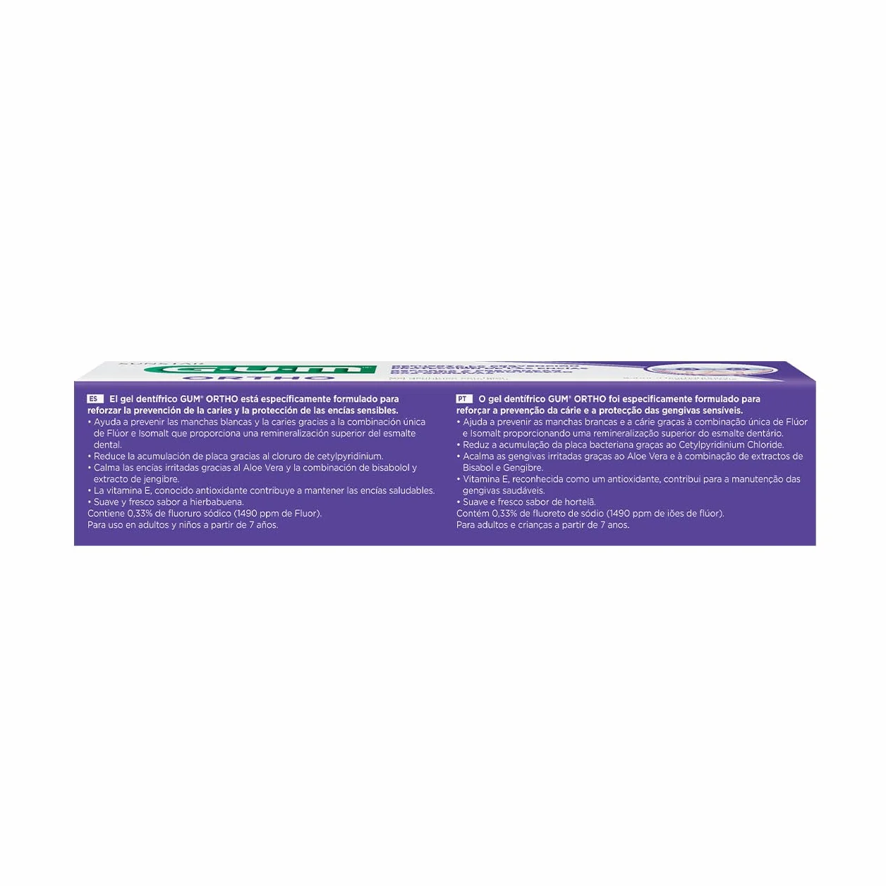 Gum ortho dentyfrico 75 ml