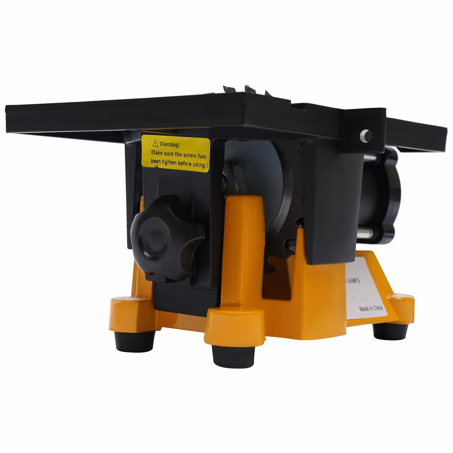 Stołowa pilarka tarczowa, 220 V, 90 W, mini z 3 ostrzami, prędkość 4500 obr./min, do przemysłu meblarskiego, 190 x 142 x 116 mm