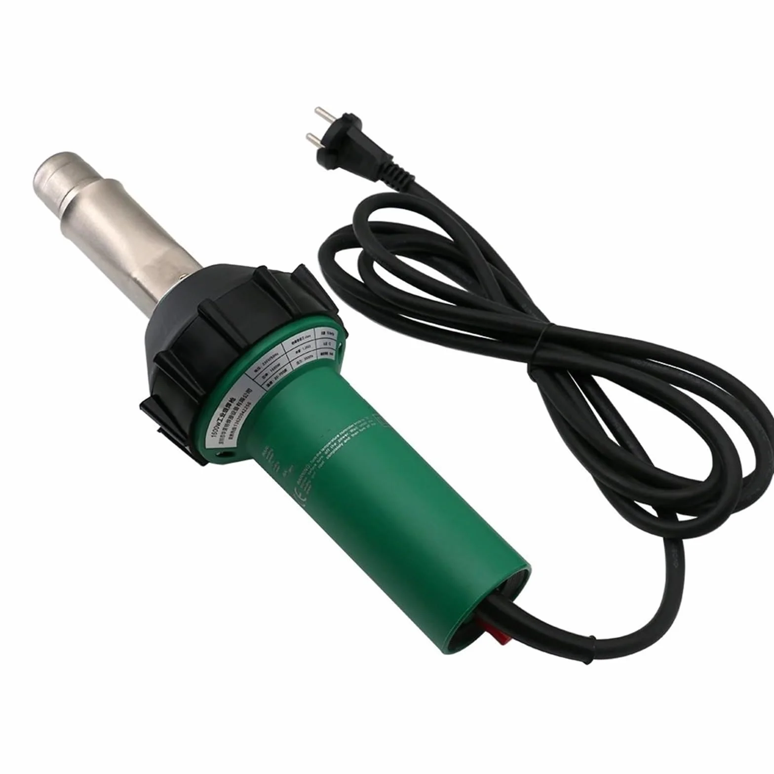 Zestaw lutowania 1600W Spawarka plastikowa Palnik na gorące powietrze Pistolet grzejny Spawanie rur PP/PE/PVC topione na gorąco, podłoga winylowa, geomembrana Zgrzewarka do plastiku