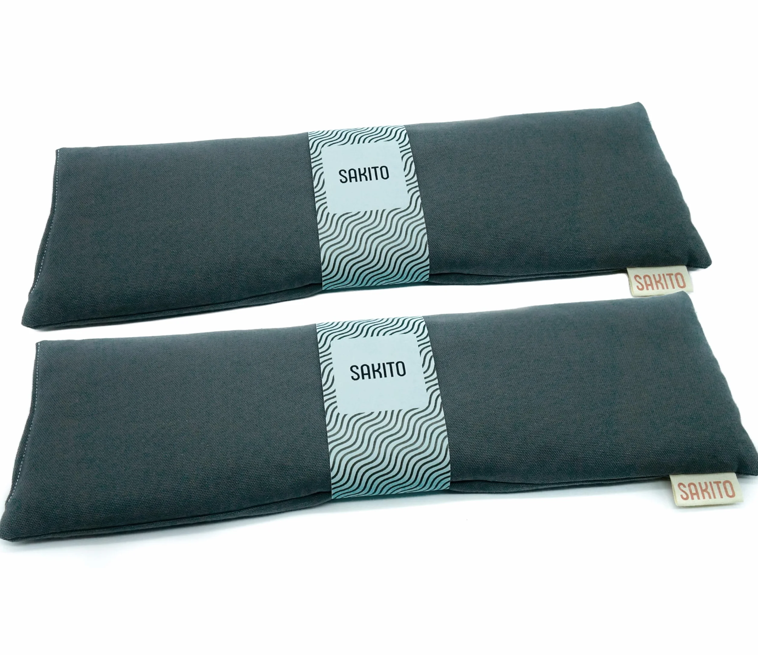 2 (uds) poduszka grzewcza do mikrofal (43 x 12 cm) – naturalna ulga w bólu szyjnym, lędźwiowym i menstruacyjnym, do stosowania na gorąco lub na zimno – wysoka retencja ciepła – zapach lawendy
