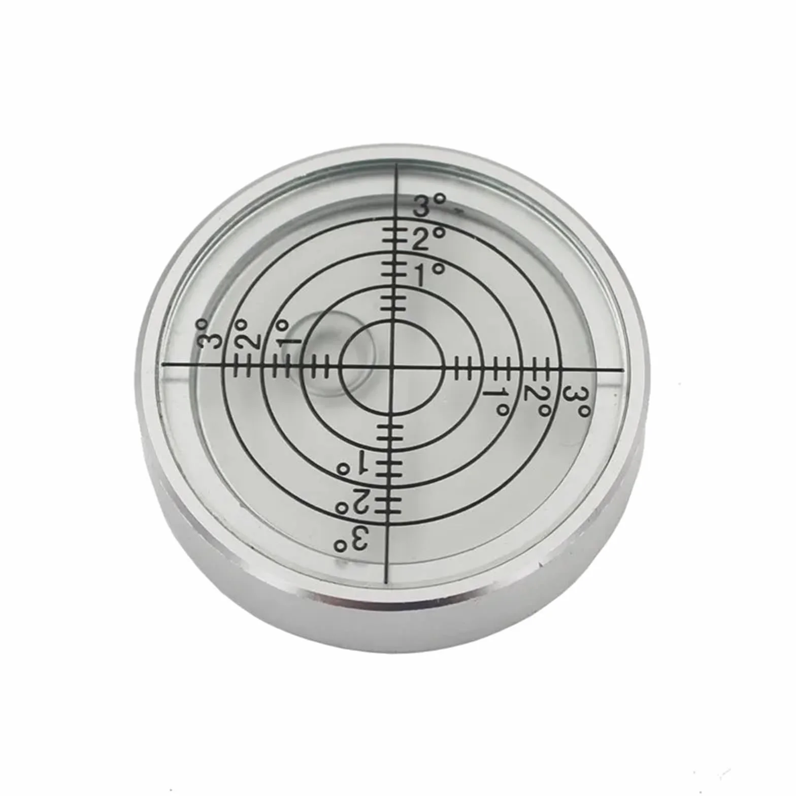 Magnetyczna okrągła uniwersalna poziomica bąbelkowa głośnik poziomica średnica 40 x 10 mm 1 szt. (zielony)