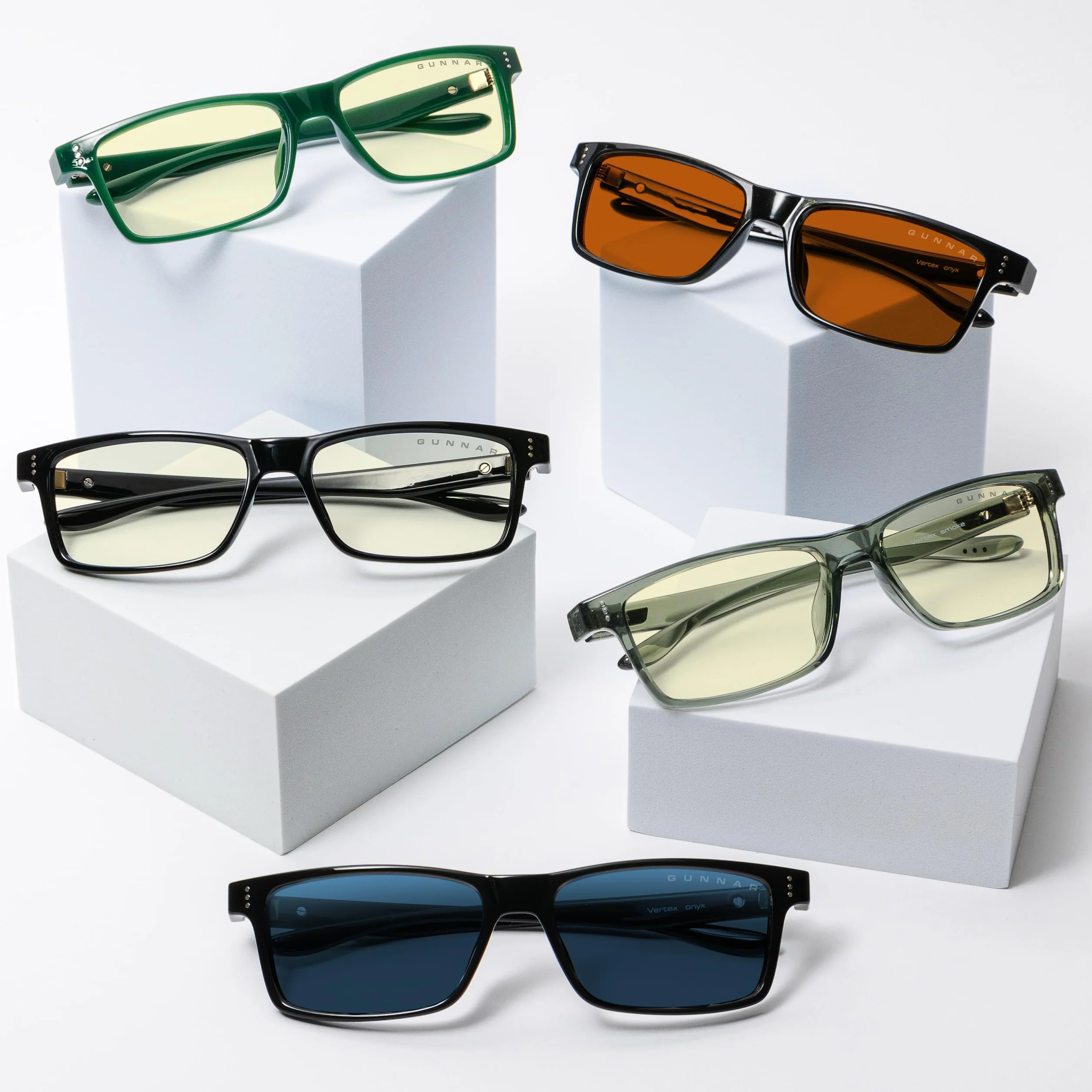 GUNNAR Vertex Okulary z Filtrem Światła Niebieskiego Opatentowana Soczewka